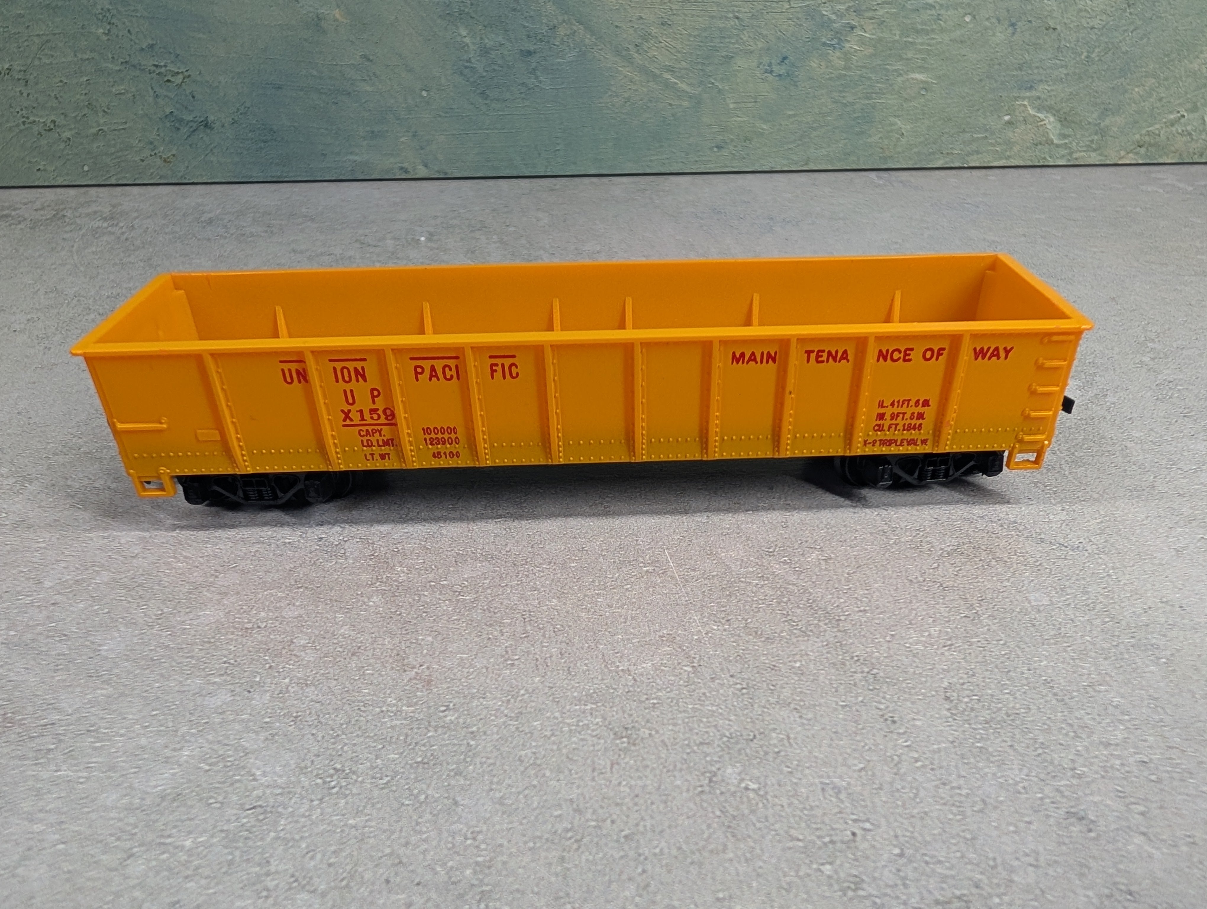 USED Tyco HO Scale Gondola Union Pacific UP #X159