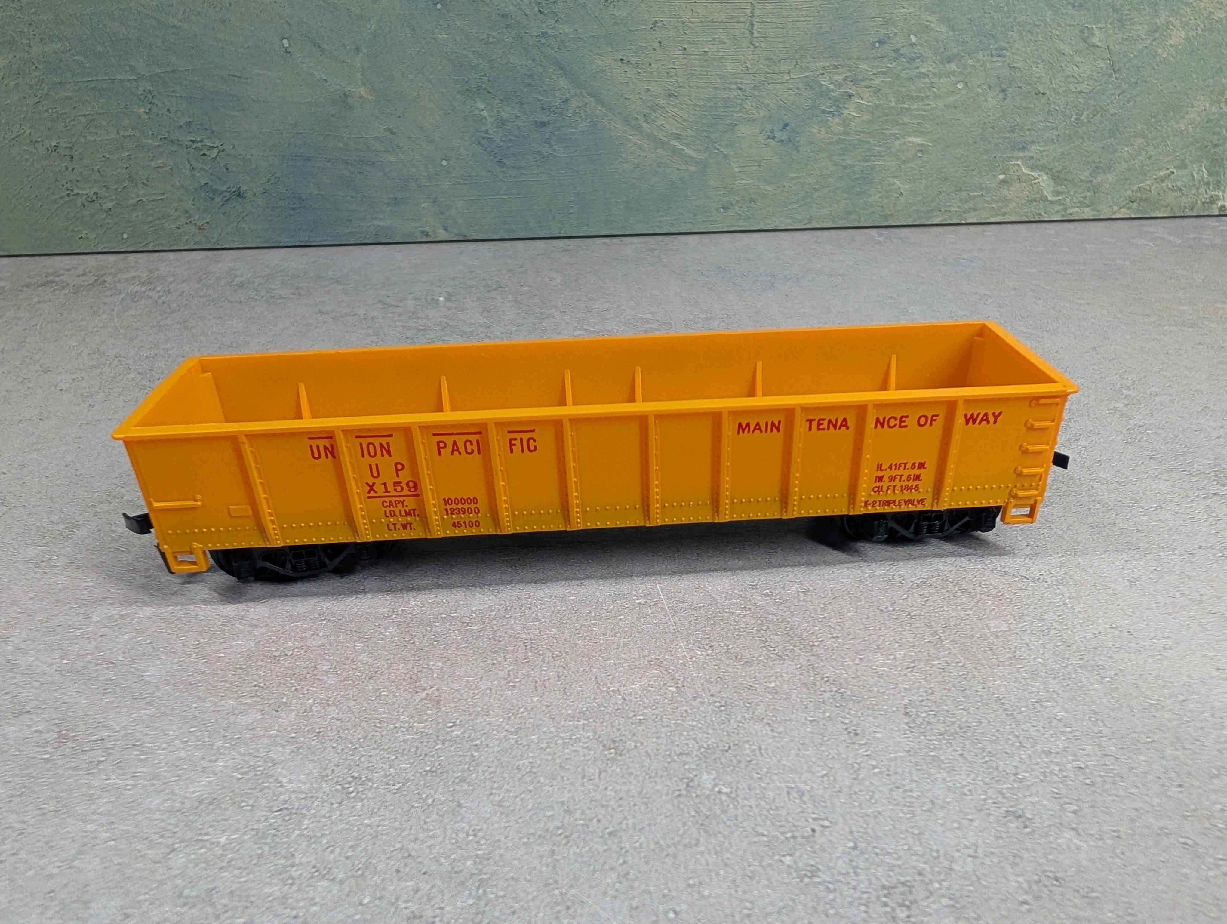 USED Tyco HO Scale Gondola Union Pacific UP #X159