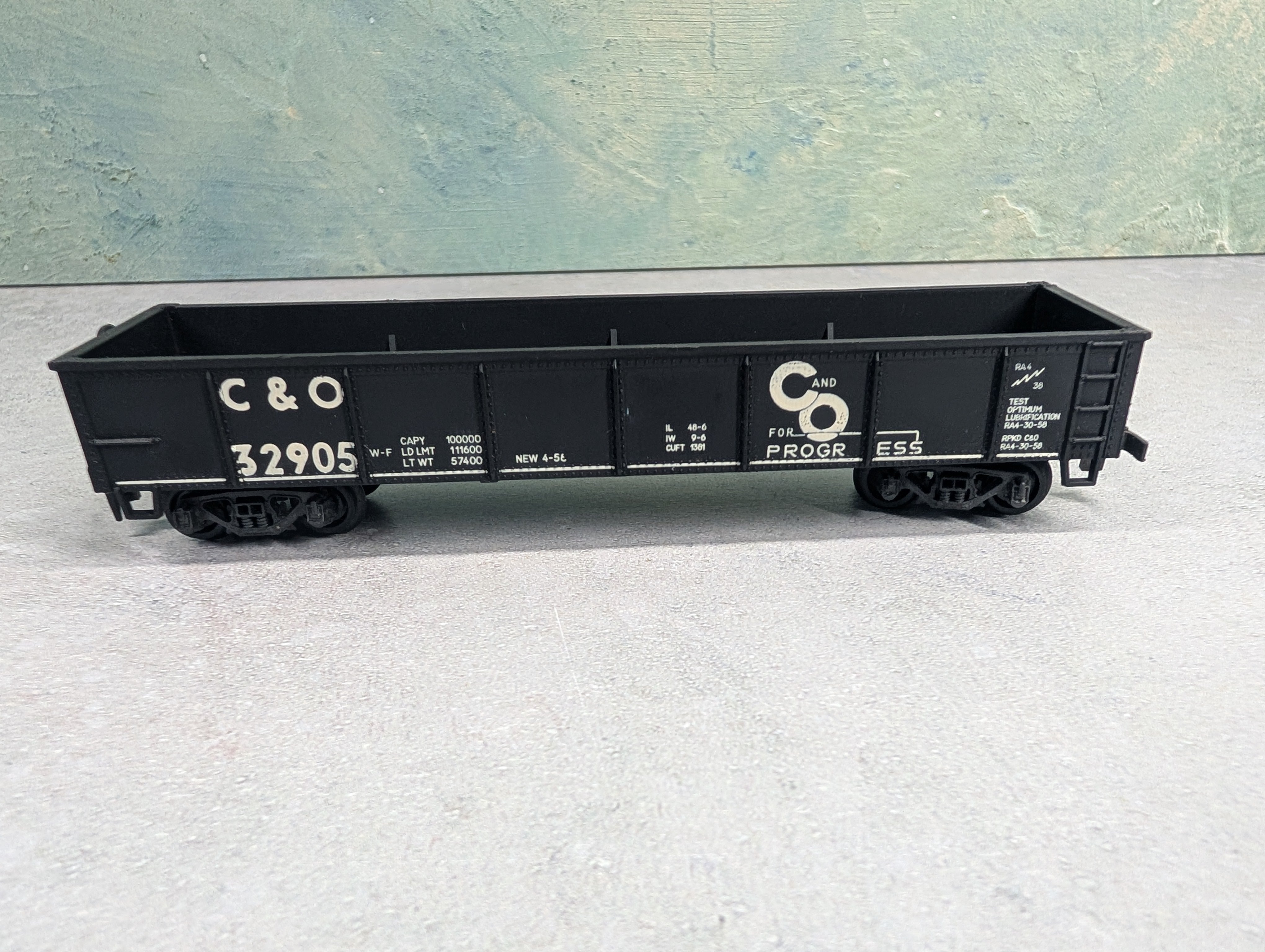 USED Roco HO Scale Gondola C&O #32905