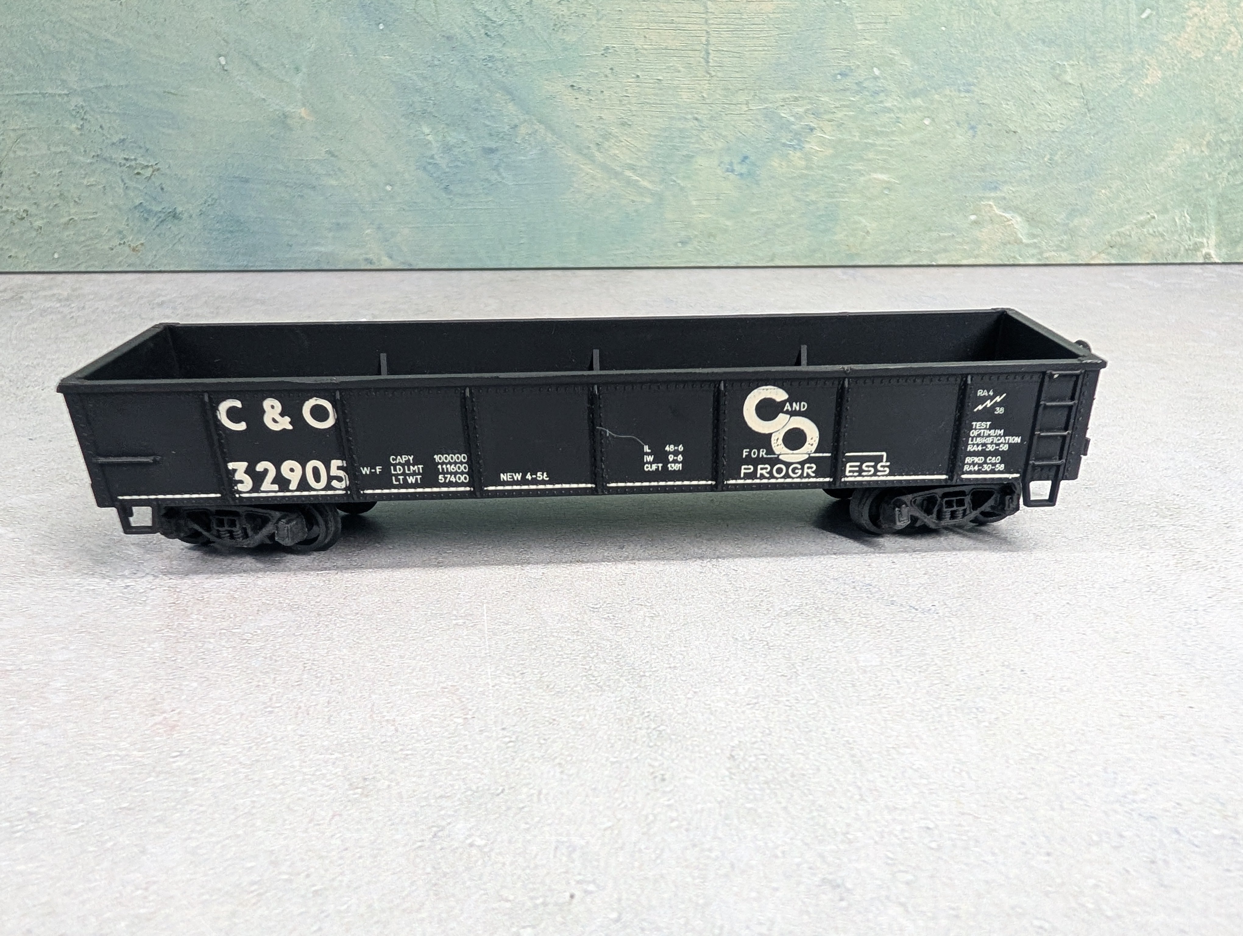 USED Roco HO Scale Gondola C&O #32905