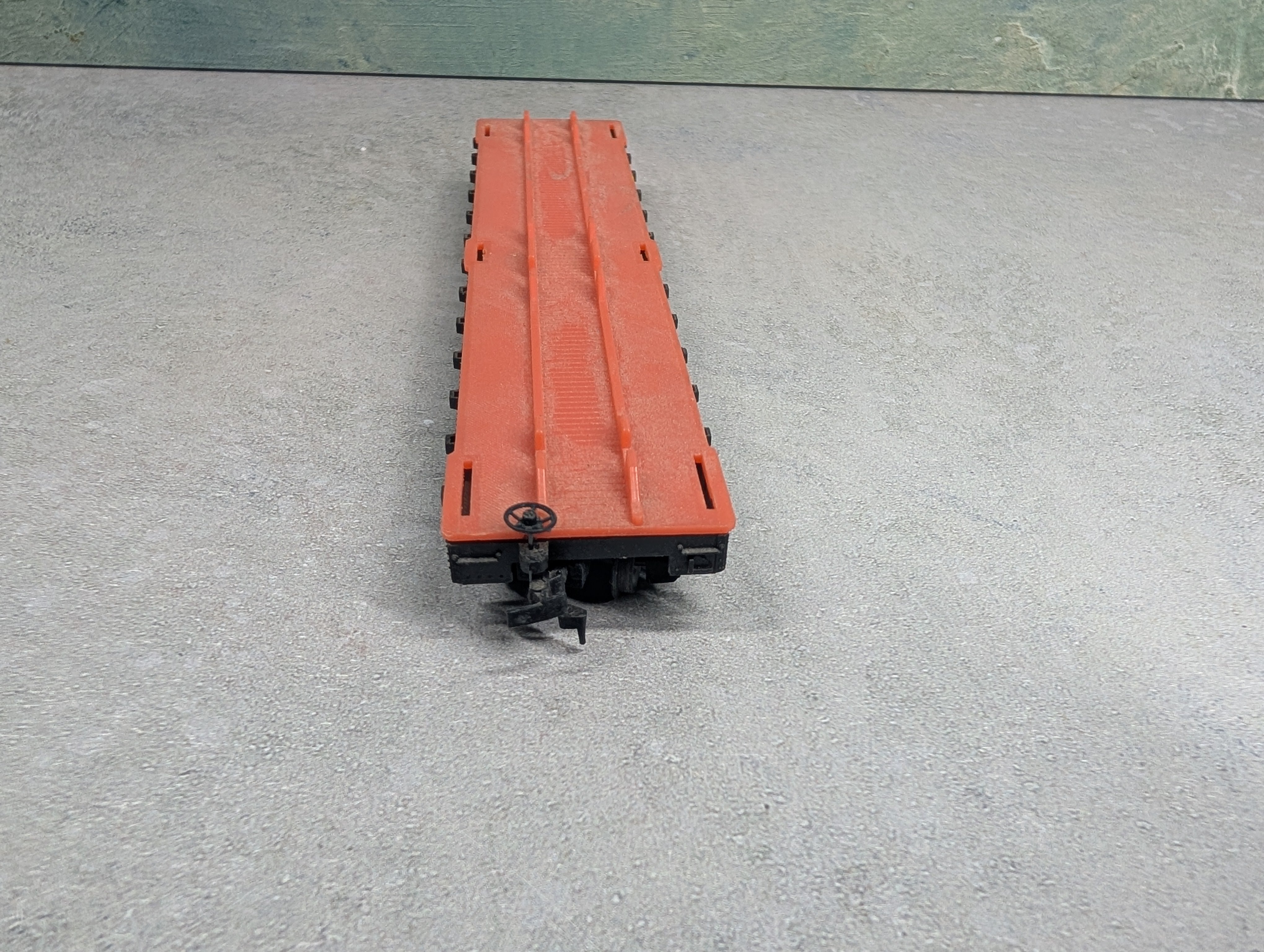 USED Mantua HO Scale Flat Car Trailer Train SLSF #2530