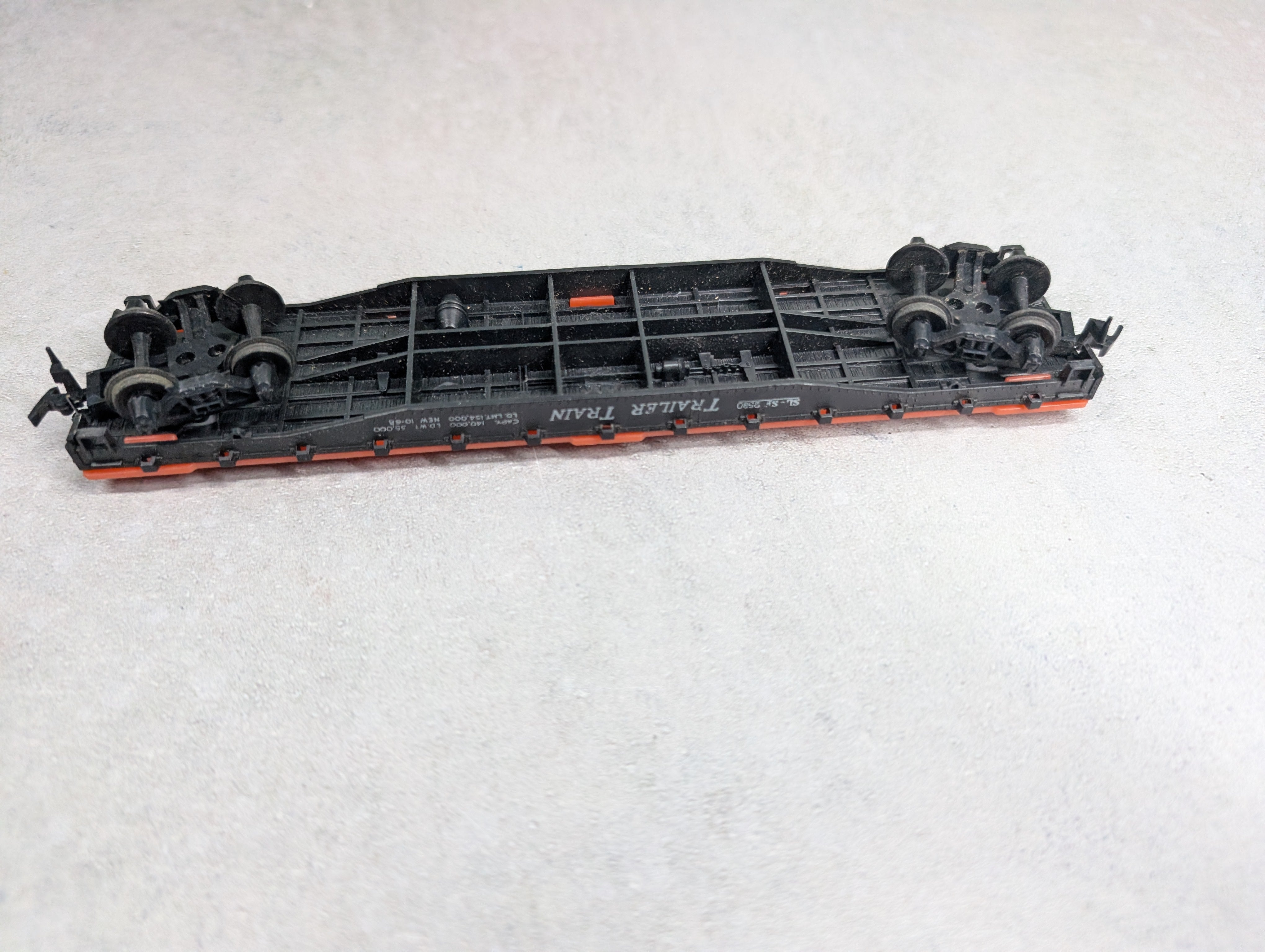 USED Mantua HO Scale Flat Car Trailer Train SLSF #2530