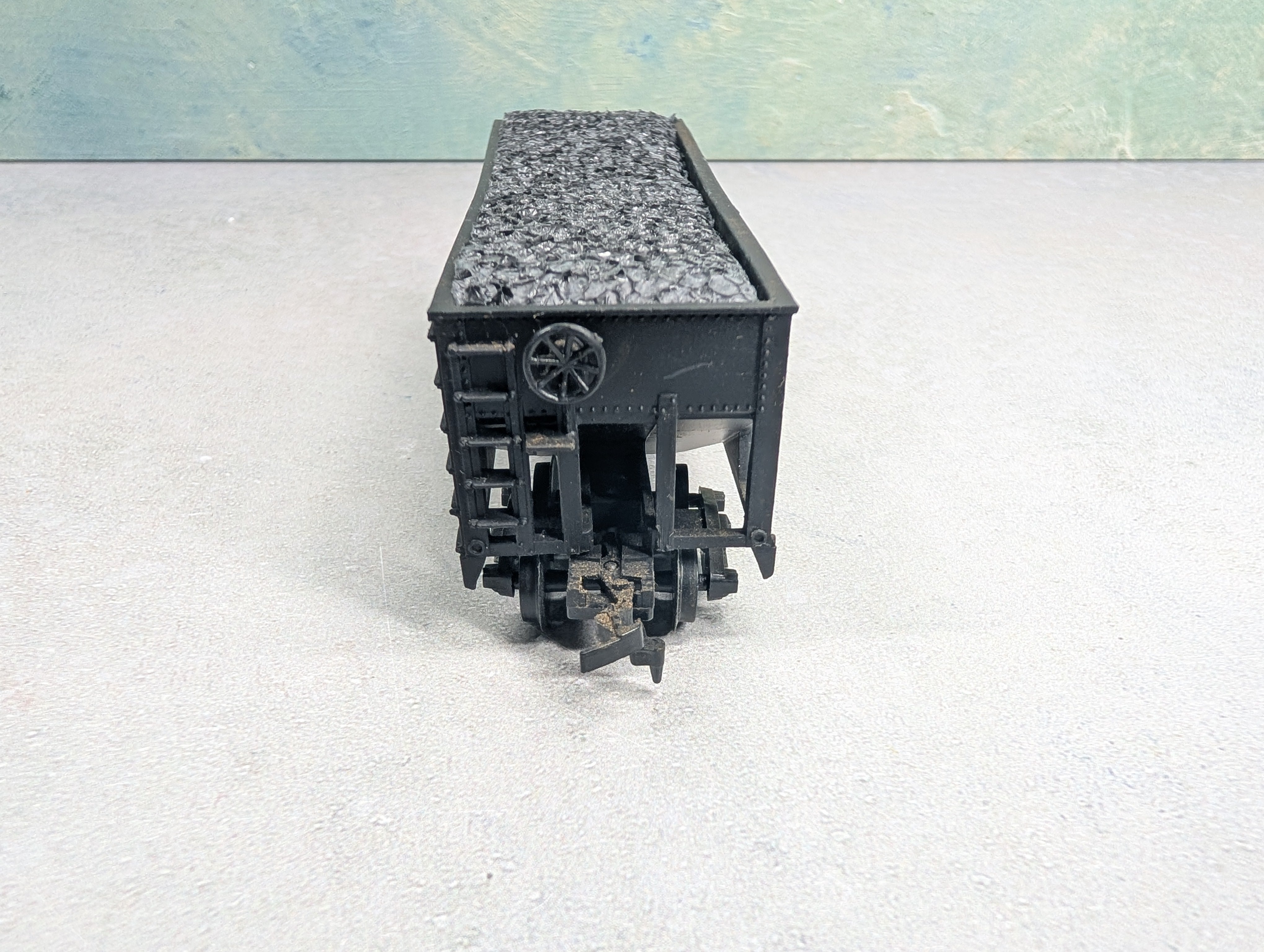 USED HO Scale 2 Bay Hopper Reading RDG #80324