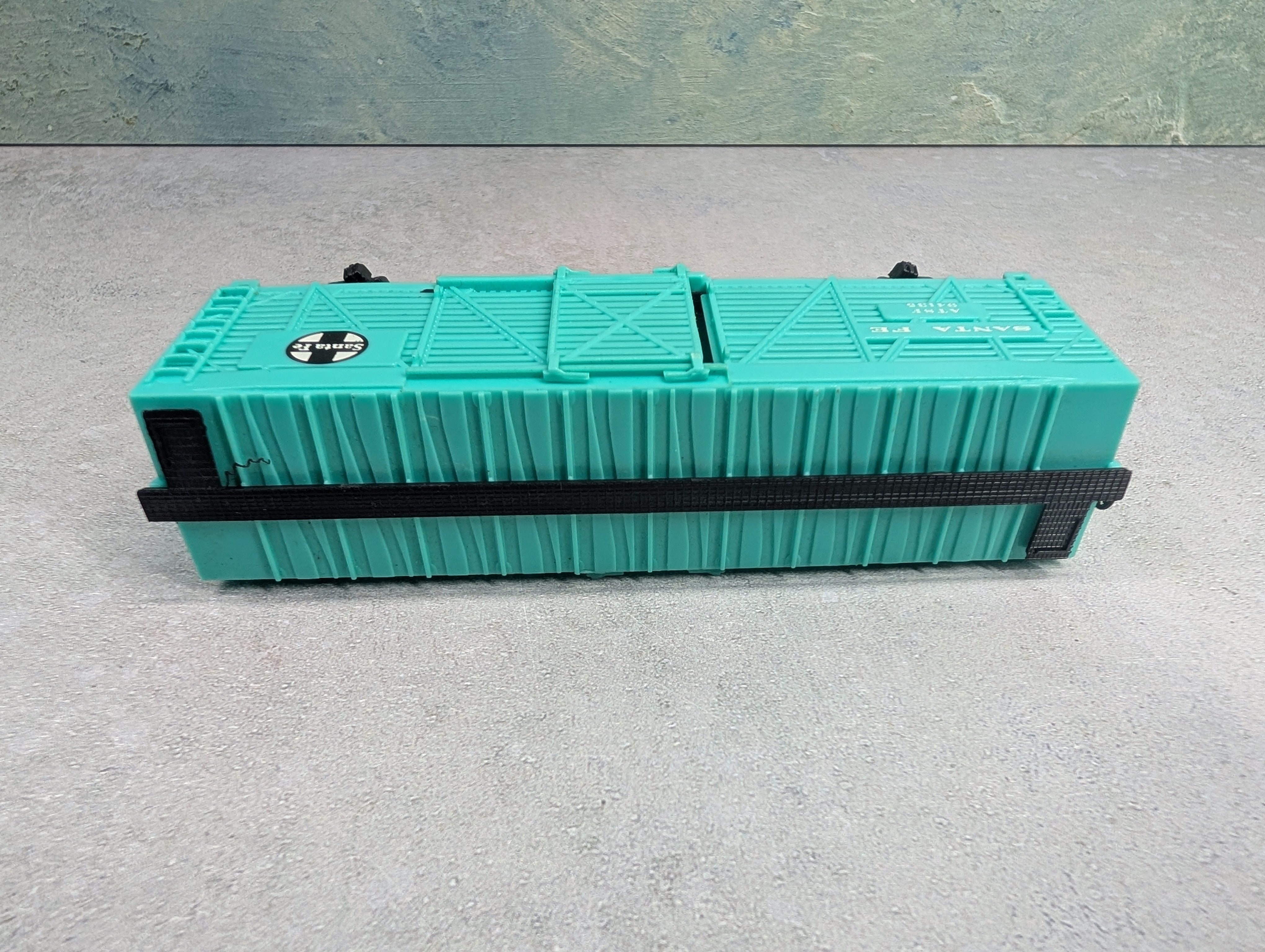 USED Bachmann HO Scale Cattle Stock Car Santa Fe ATSF #94135