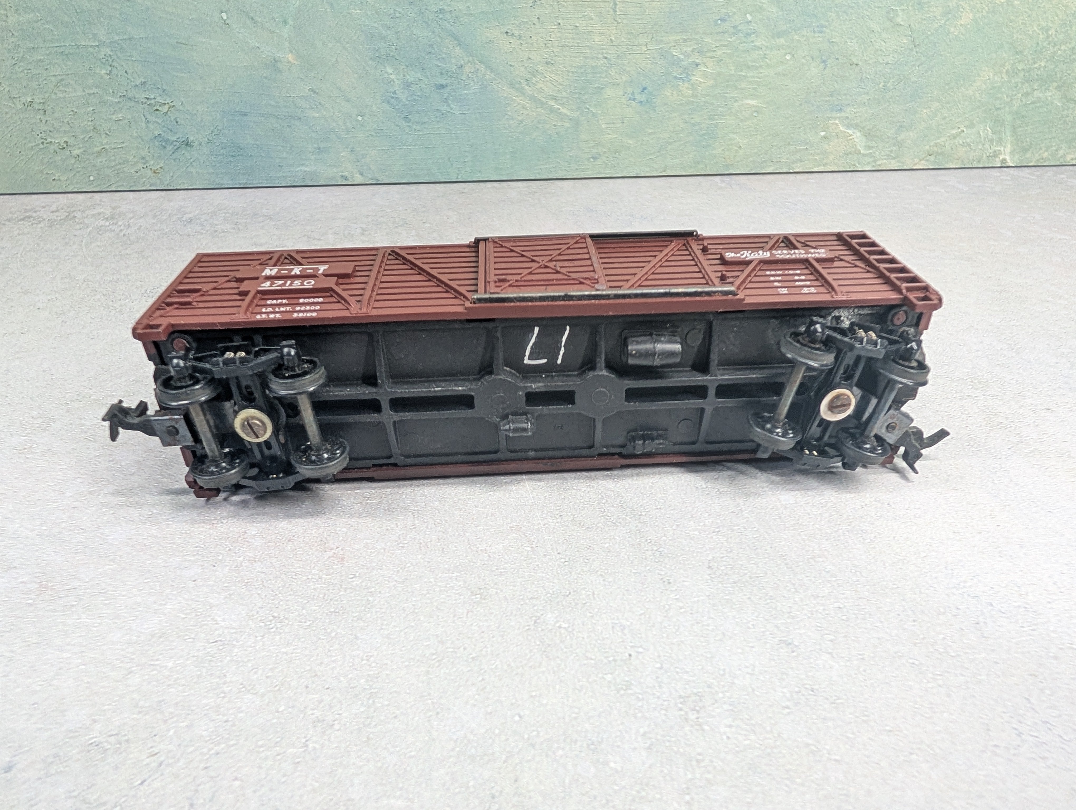 USED Mantua HO Scale Cattle Stock Car MKT #47150