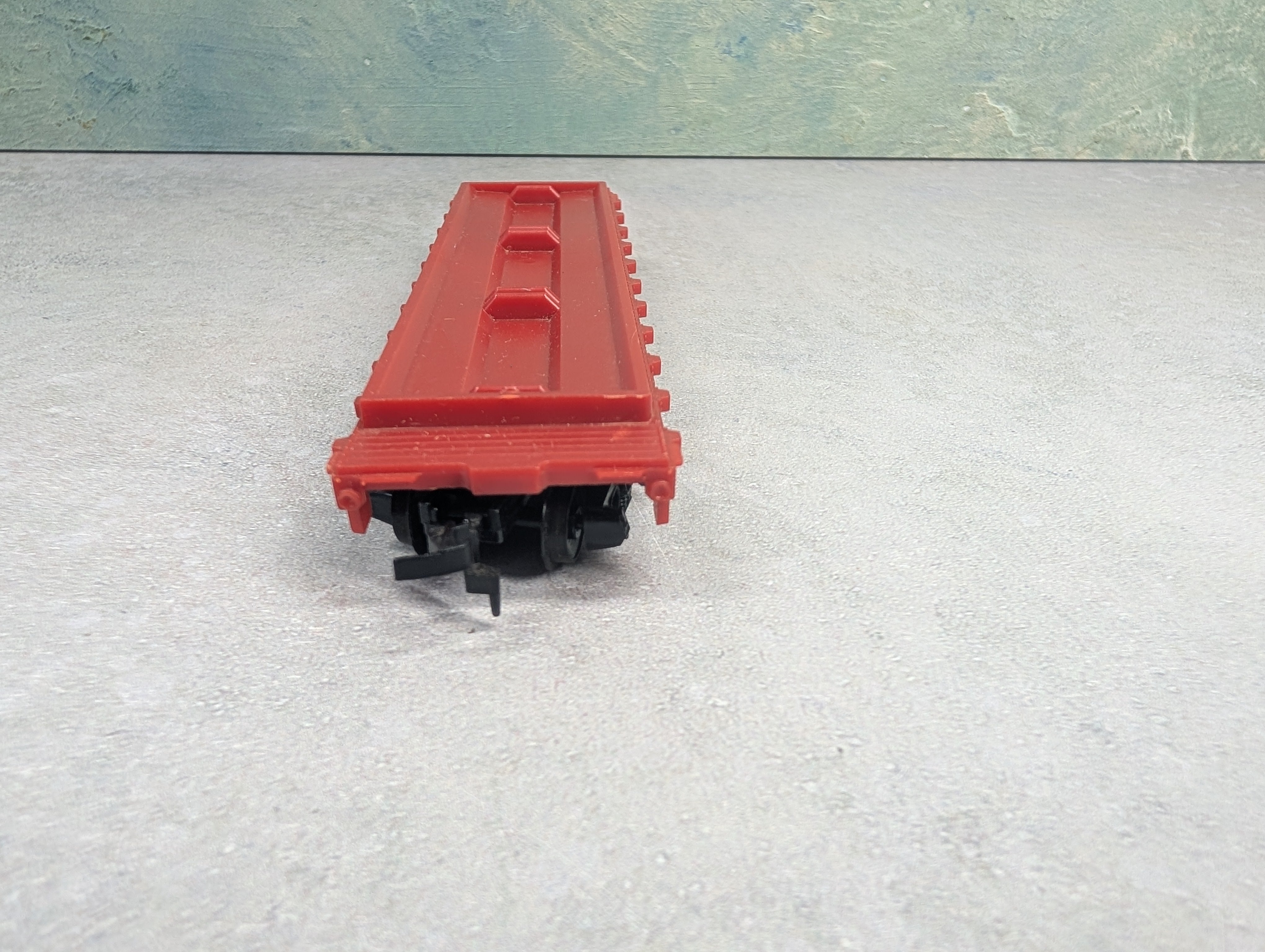 USED Tyco HO Scale Flat Car Great Northern