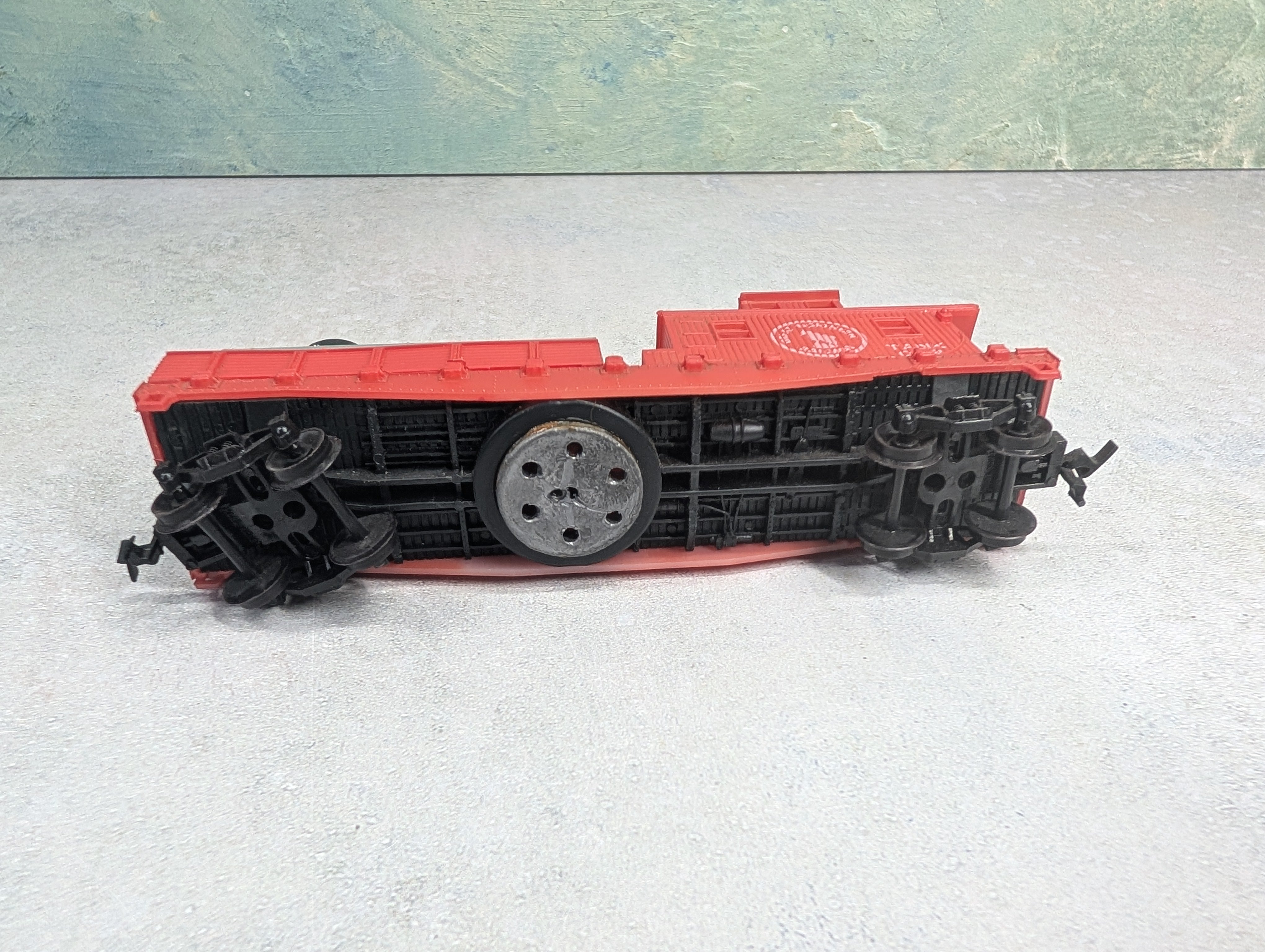 USED Life-Like HO Scale Track Cleaning Car Great Northern