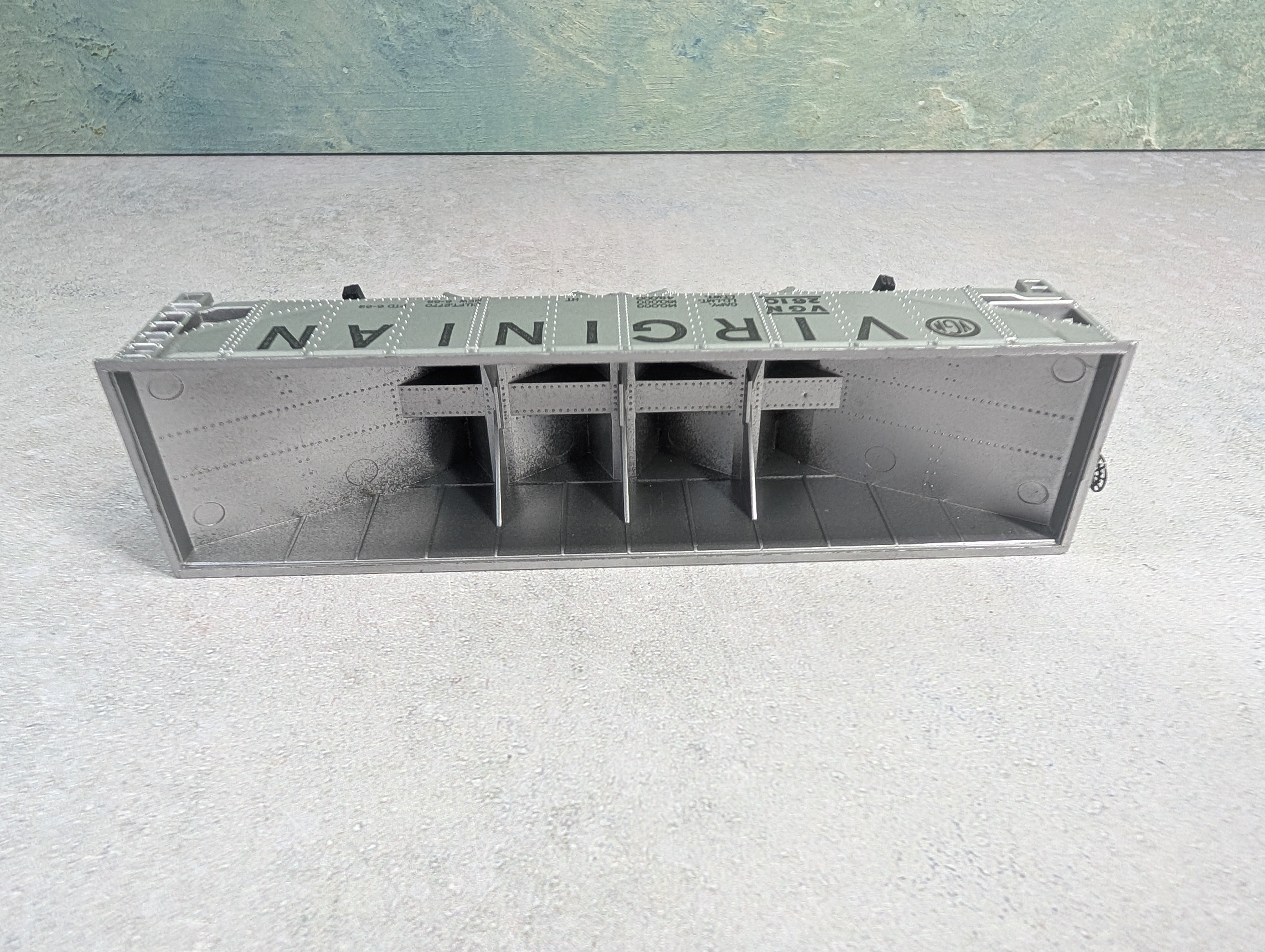 USED Tyco HO Scale Open Hopper Virginian VGN #2610