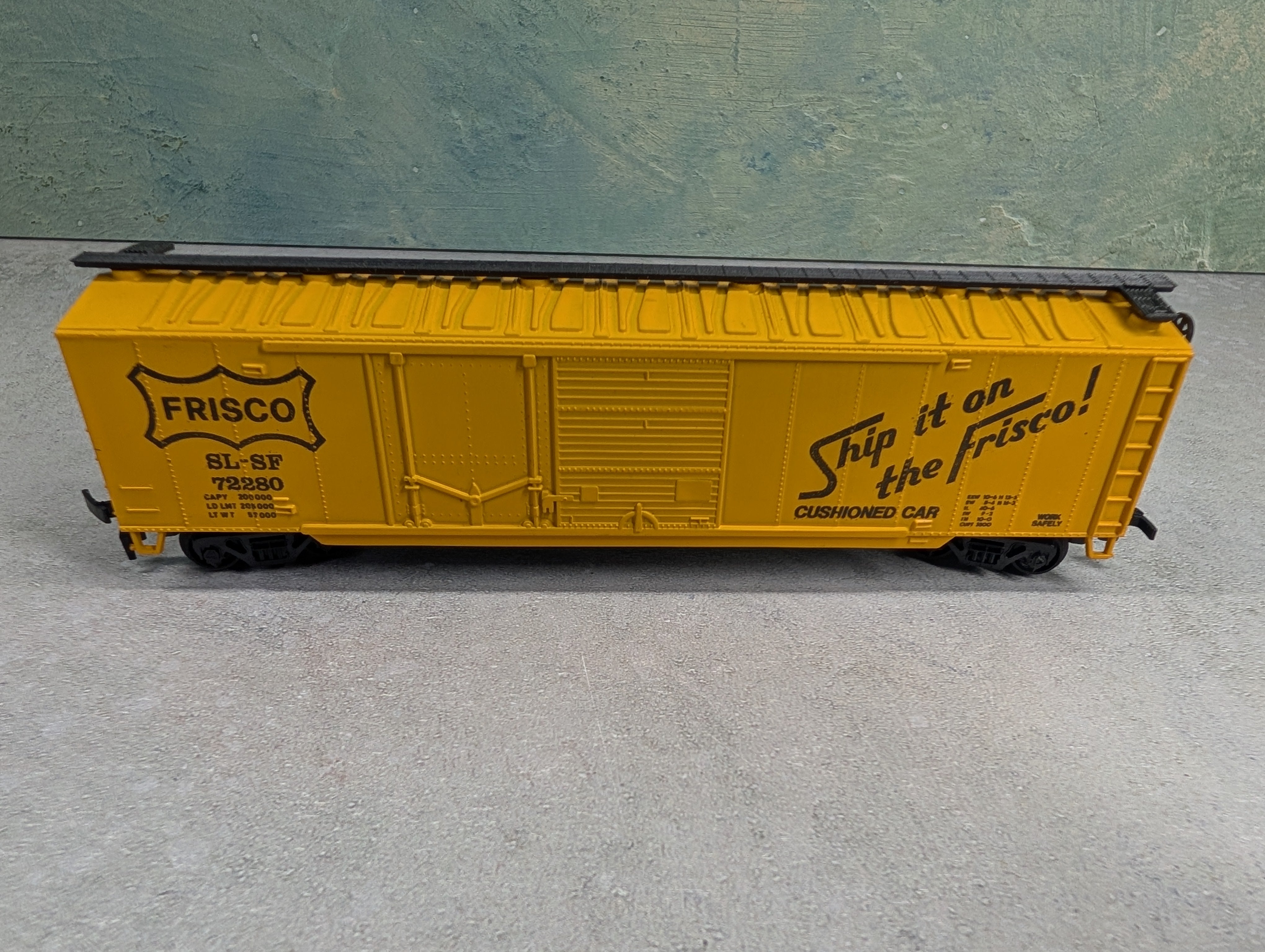 USED AHM HO Scale 50' Box Car Frisco SL-SF #72280