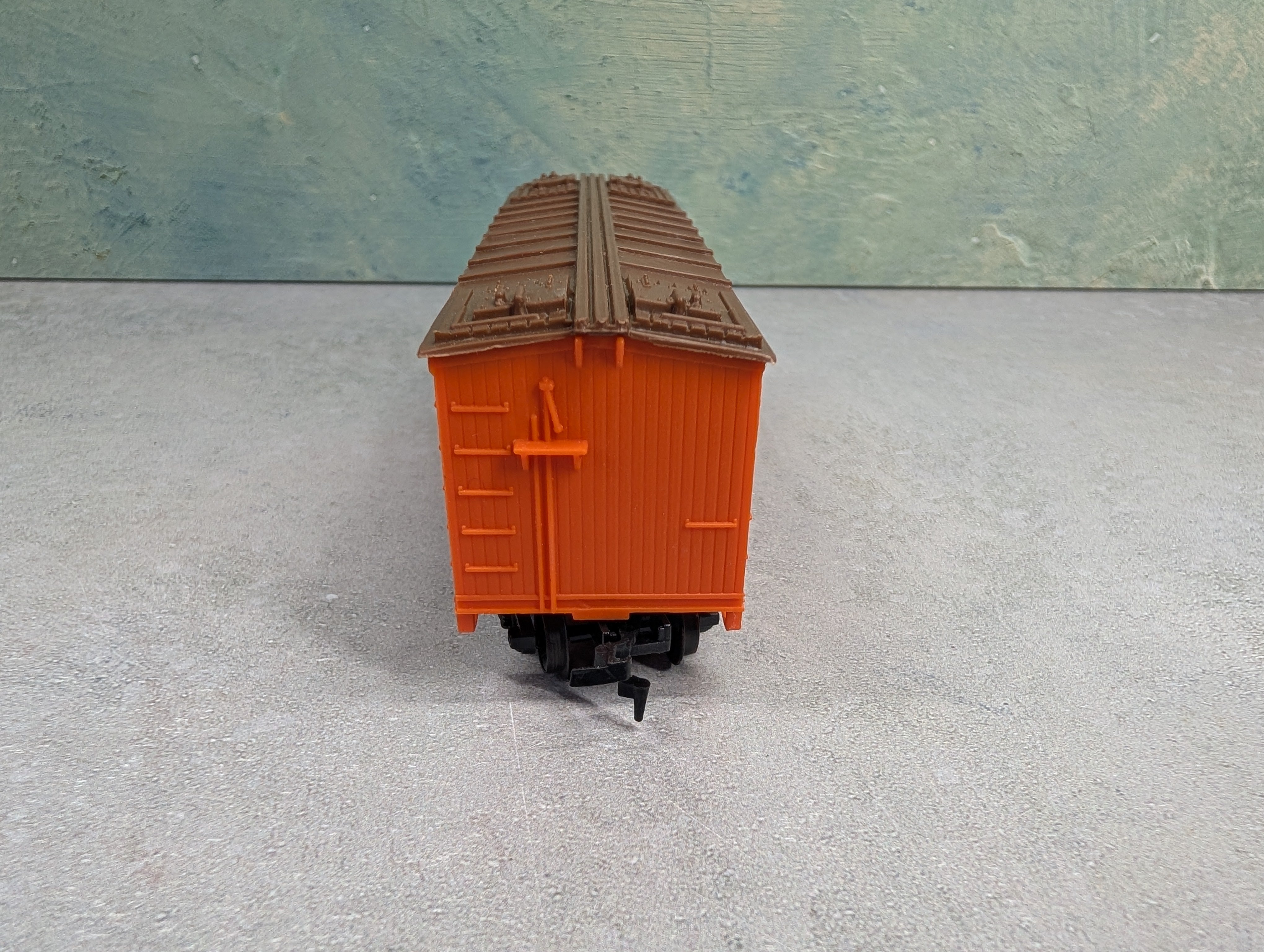 USED Life-Like HO Scale 38' Reefer Box Car Santa Fe SFRD #25077