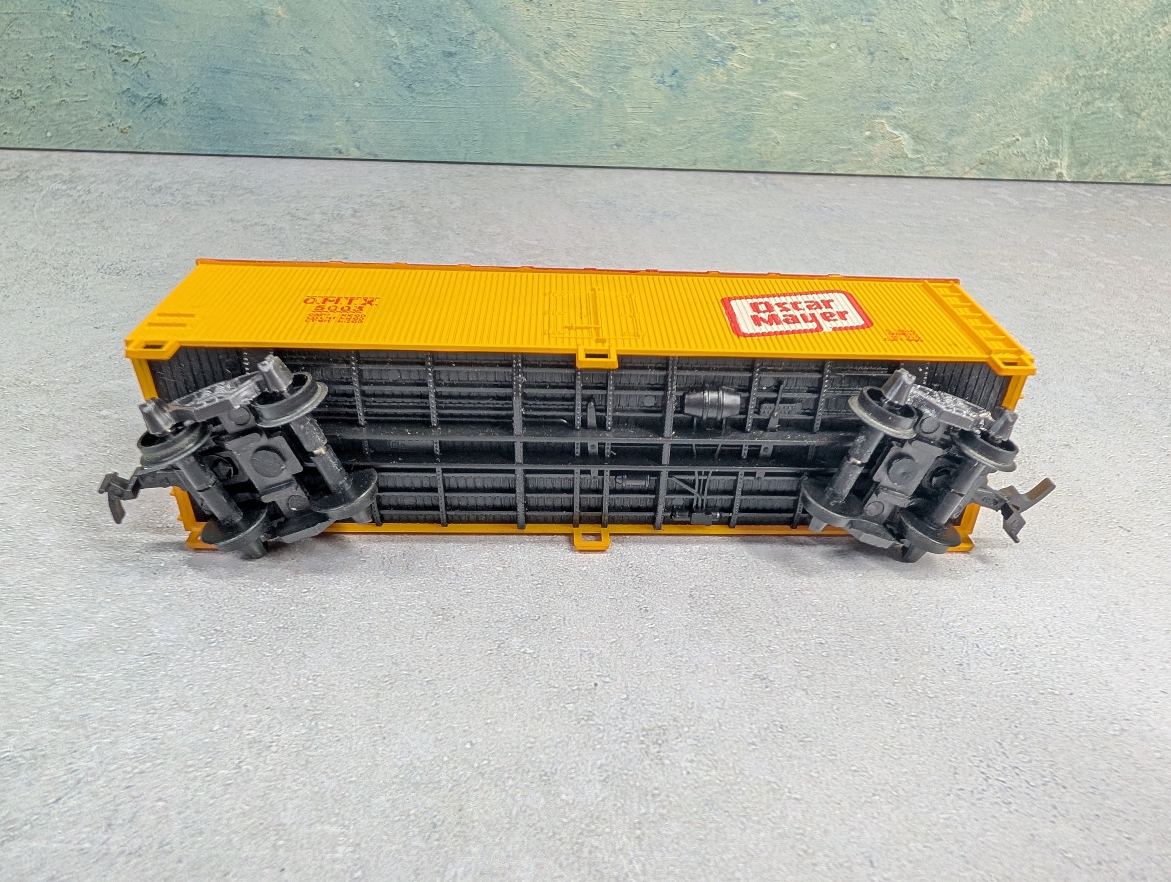 USED AHM HO Scale 40' Reefer Box Car Oscar Mayer OMTX #5003