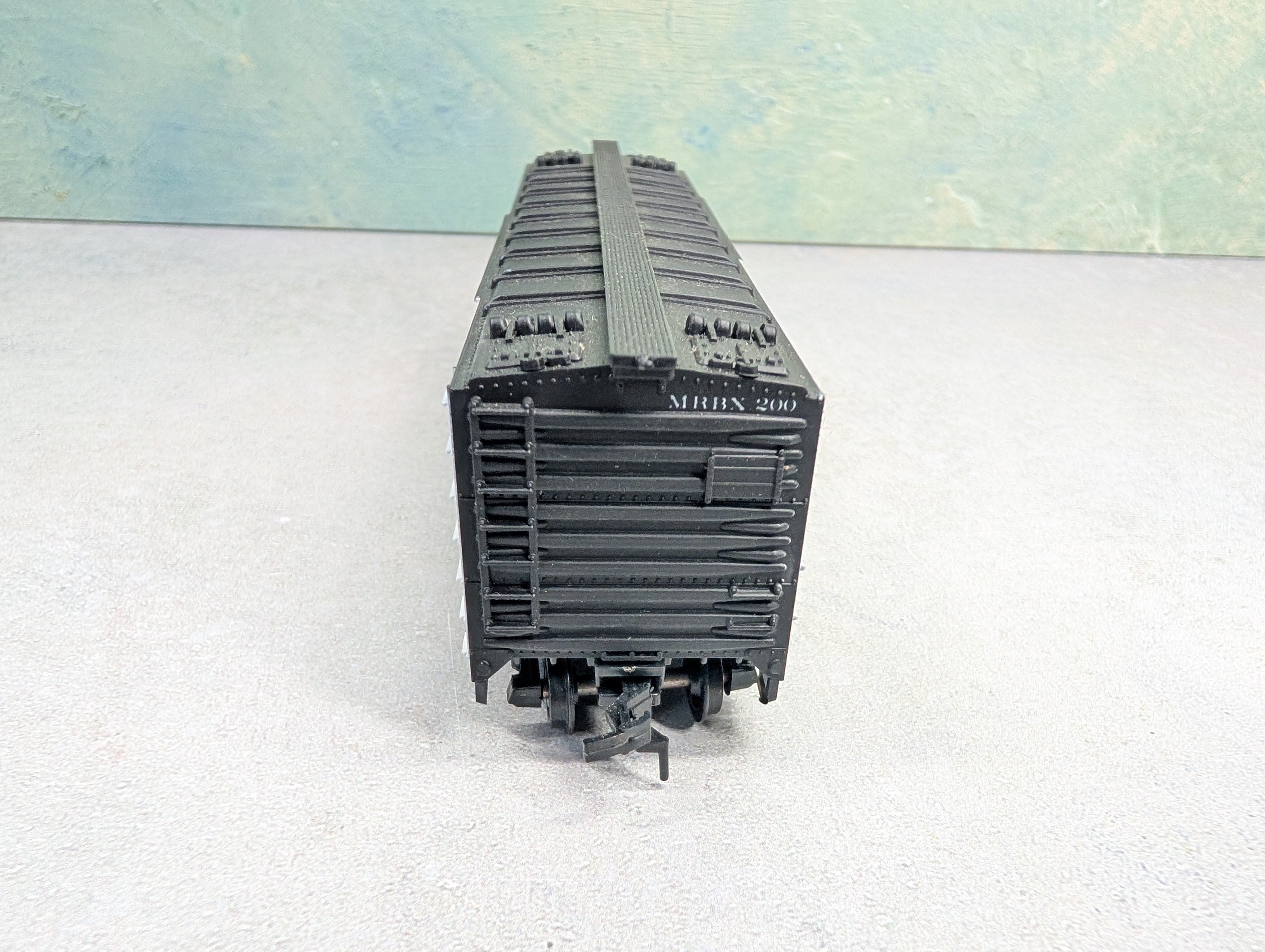 USED TRAIN MINIATURE HO Scale 40' Reefer Box Car Reading MRBX #200