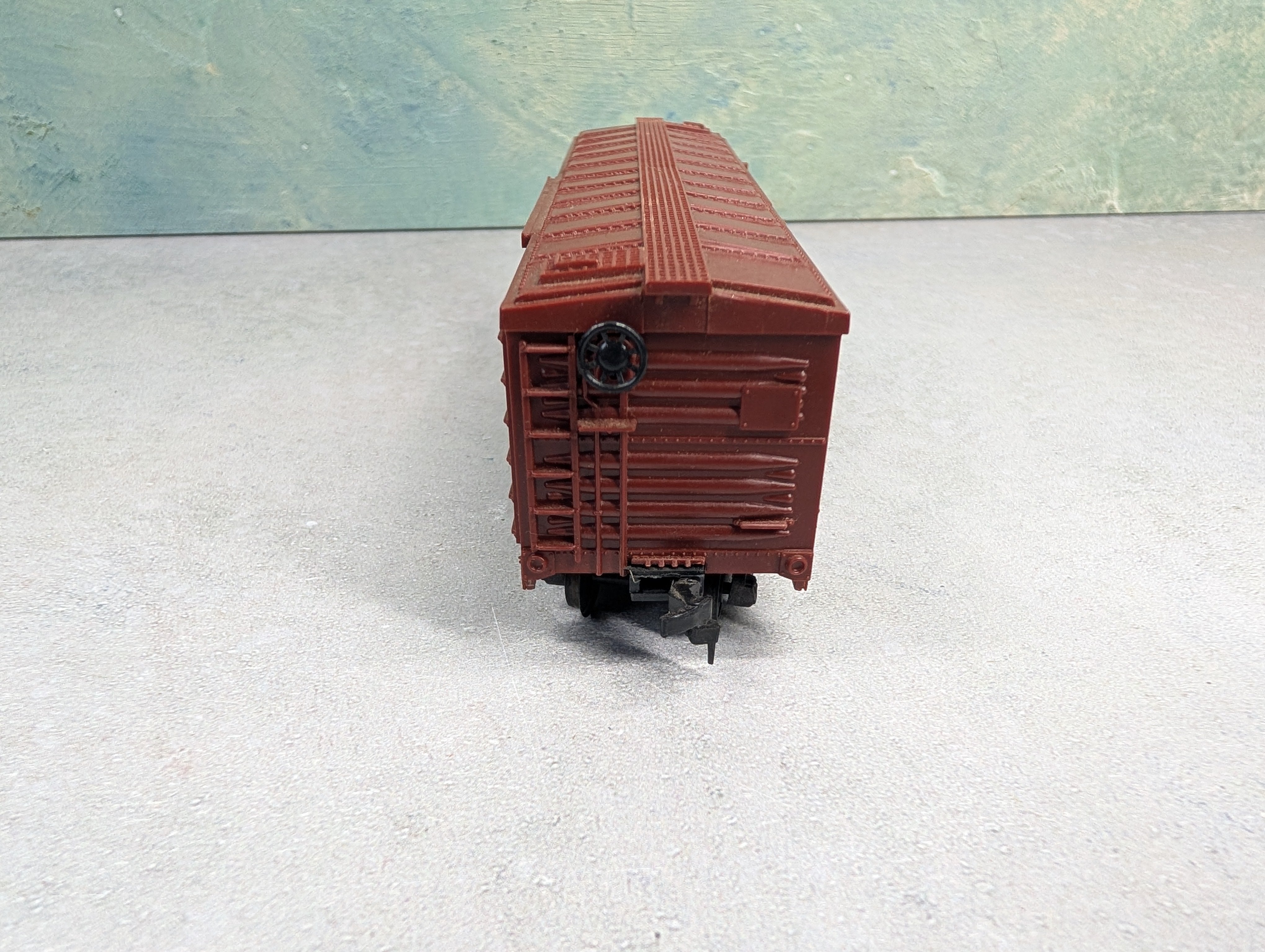 USED Varney HO Scale 40' Cattle Stock Car Pennsylvania PRR #128079