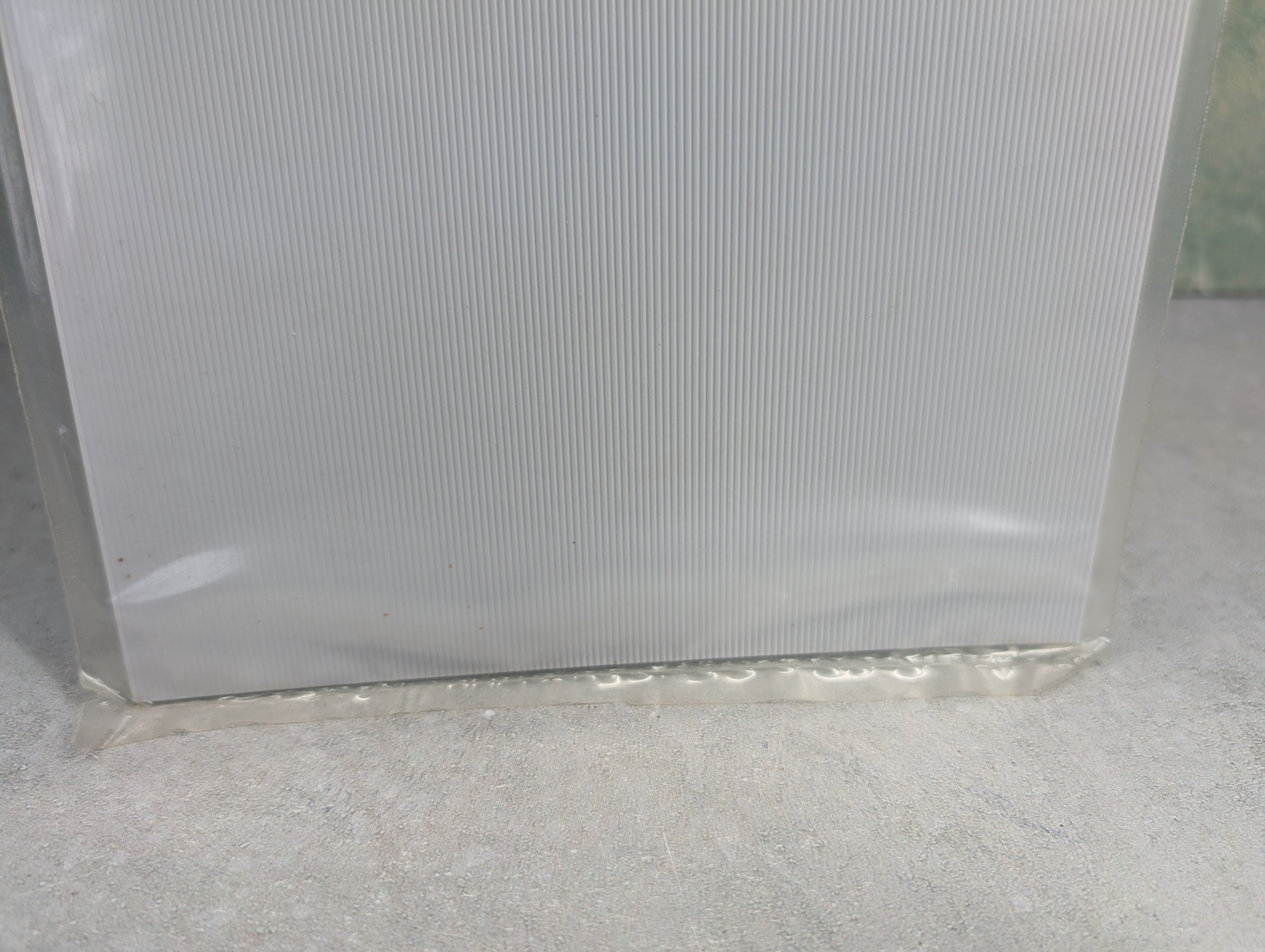 Plastruct 91510 Multi Scale White Corrugated Siding (2pcs)