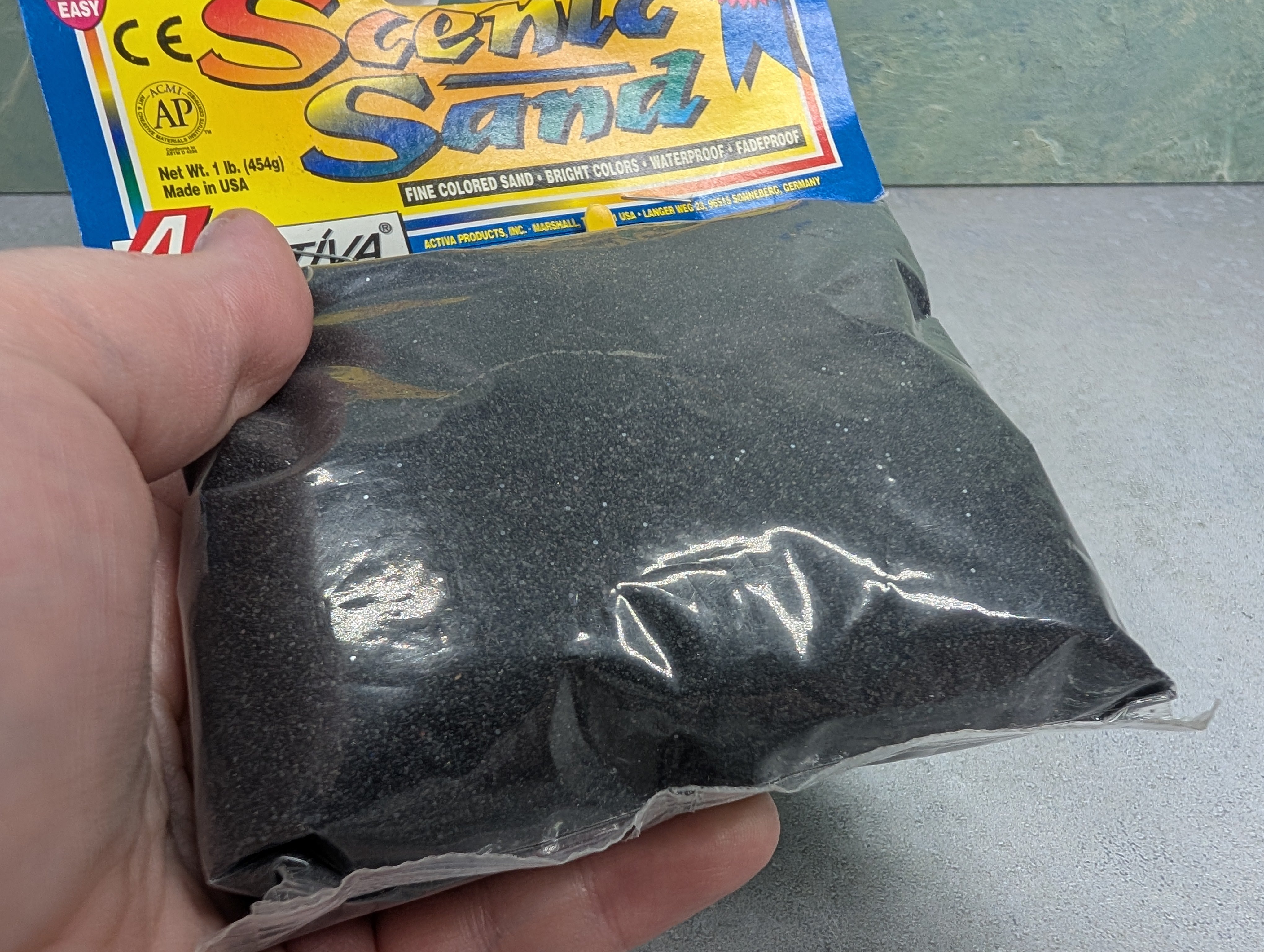 USED Multi Scale Black Sand (Railroad Coal)