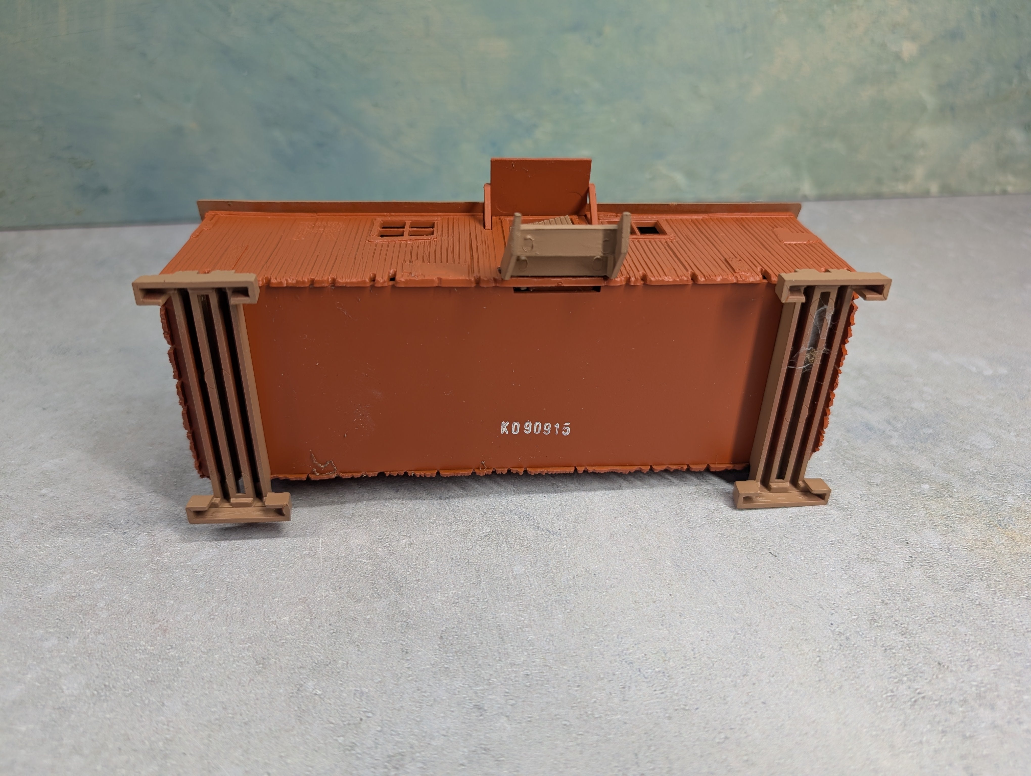 USED O Railroad Work Car Building