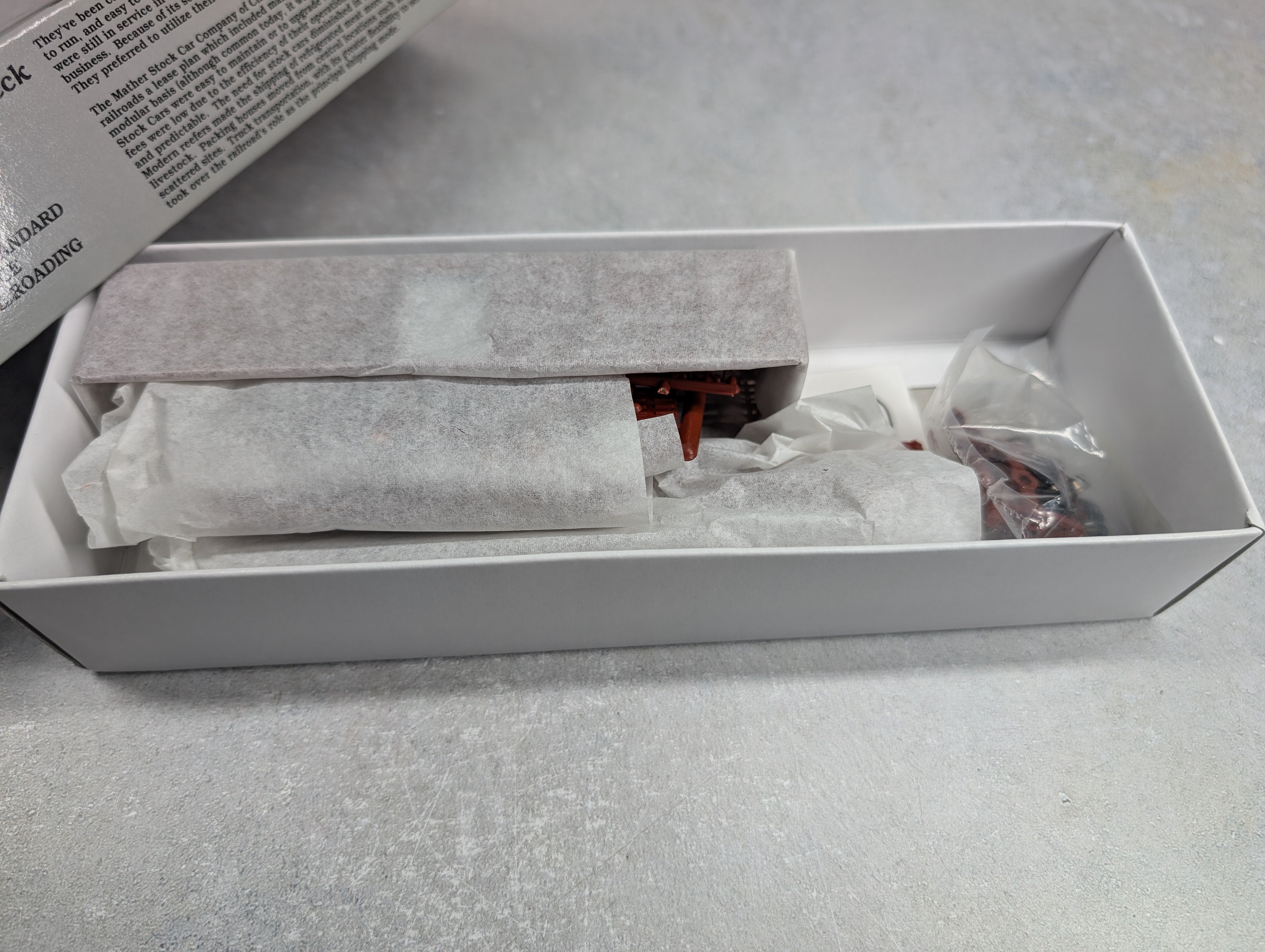 USED Life-Like 21200 HO Scale Lot of Mather 40' Single Deck Stock Car, Cattle Car Proto2000 KIT (7 pcs)