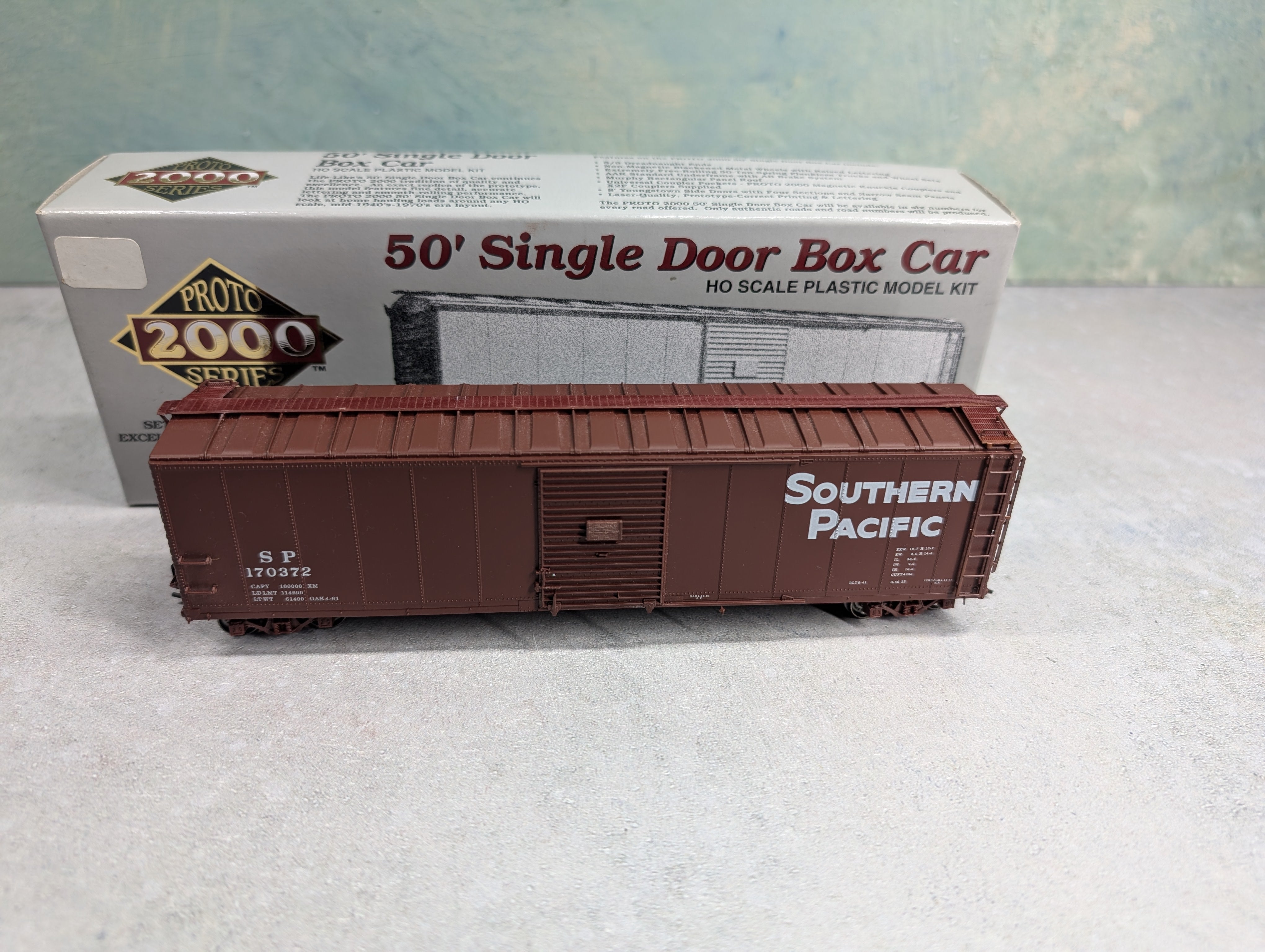 USED Life-Like HO Scale 50' SD Box Car Southern Pacific SP #170372 Proto2000