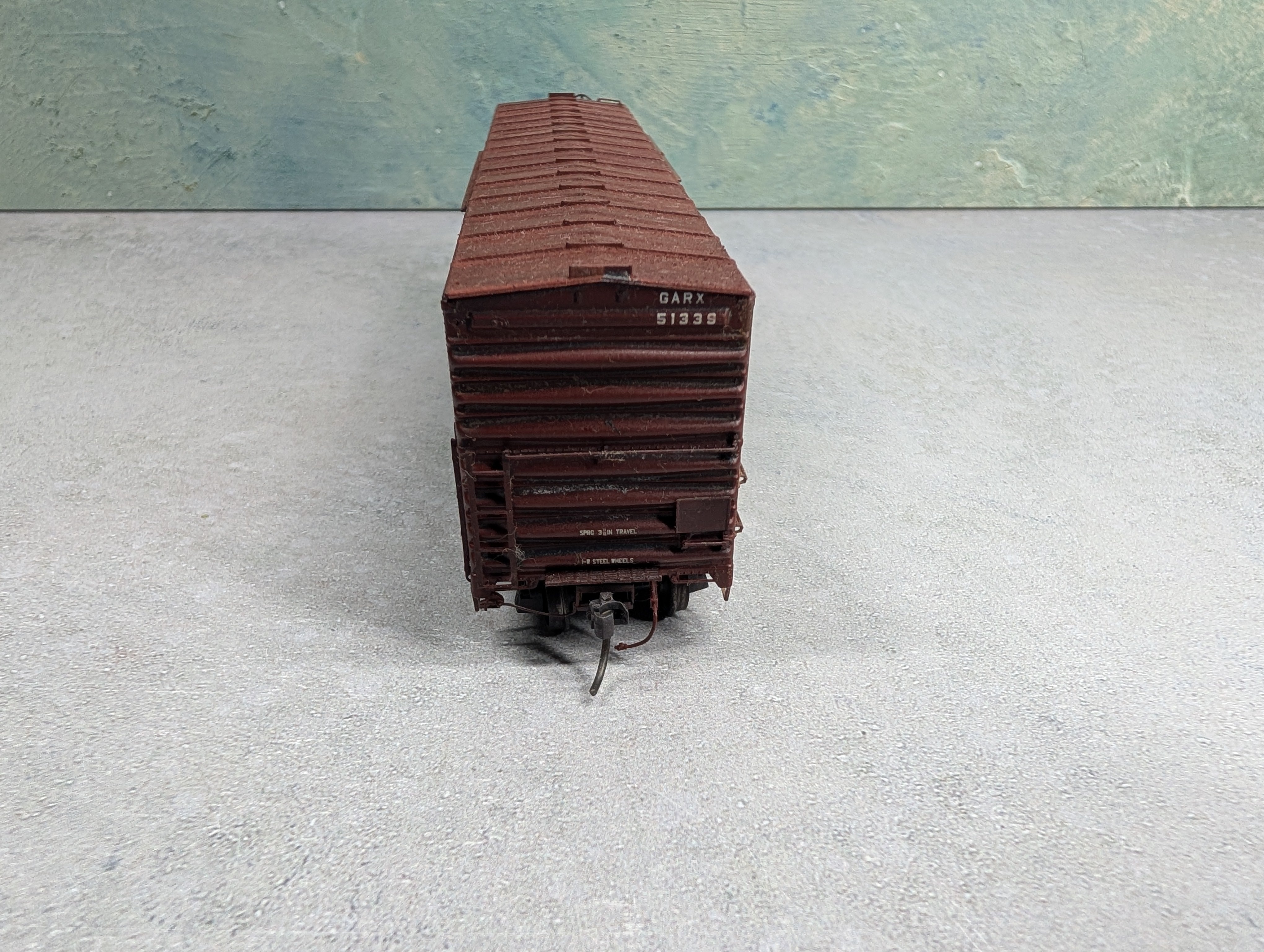 USED Branchline HO Scale 50' Plug Door Box Car Southern Pacific GARX #51339 Weathered