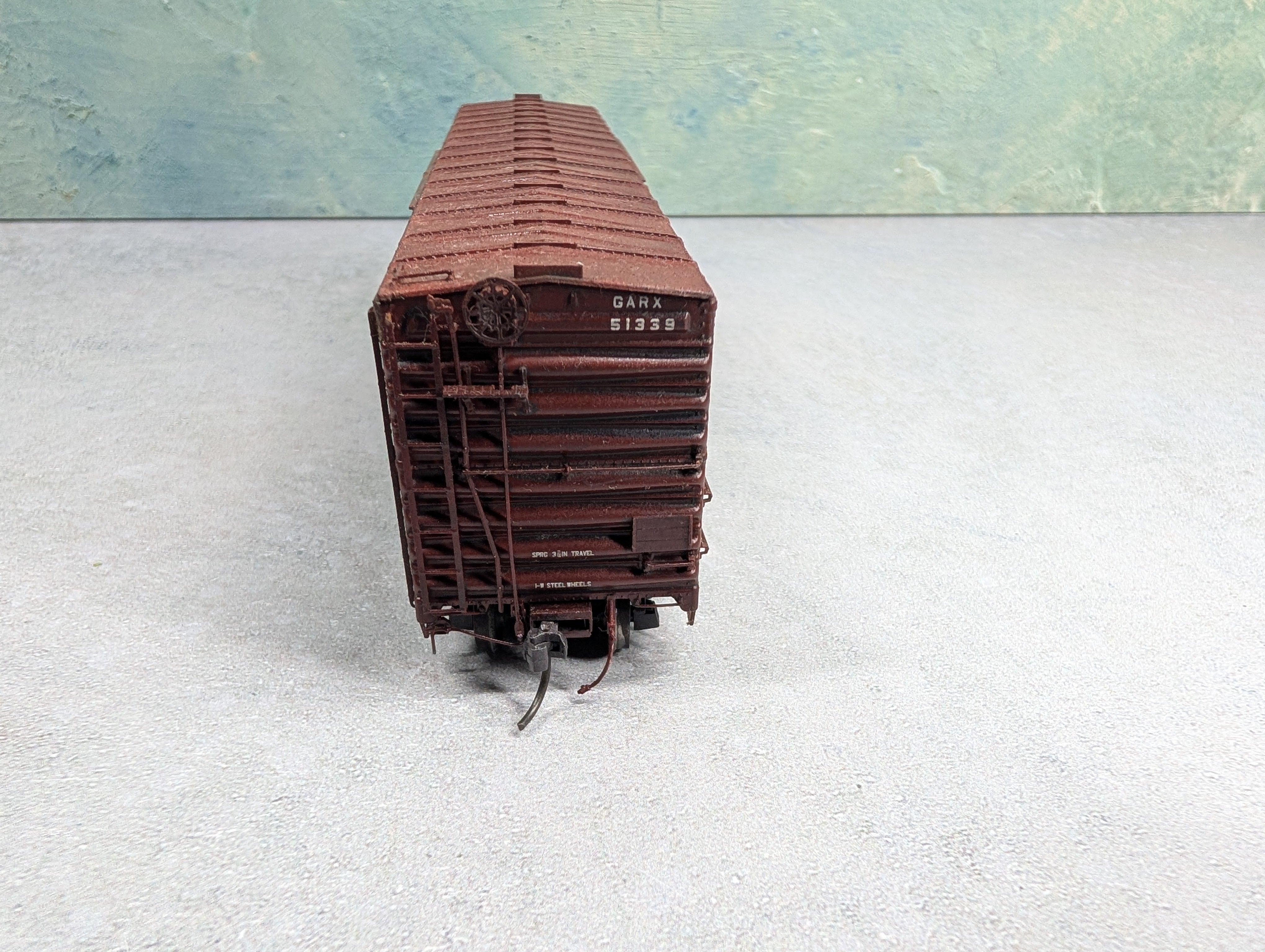 USED Branchline HO Scale 50' Plug Door Box Car Southern Pacific GARX #51339 Weathered