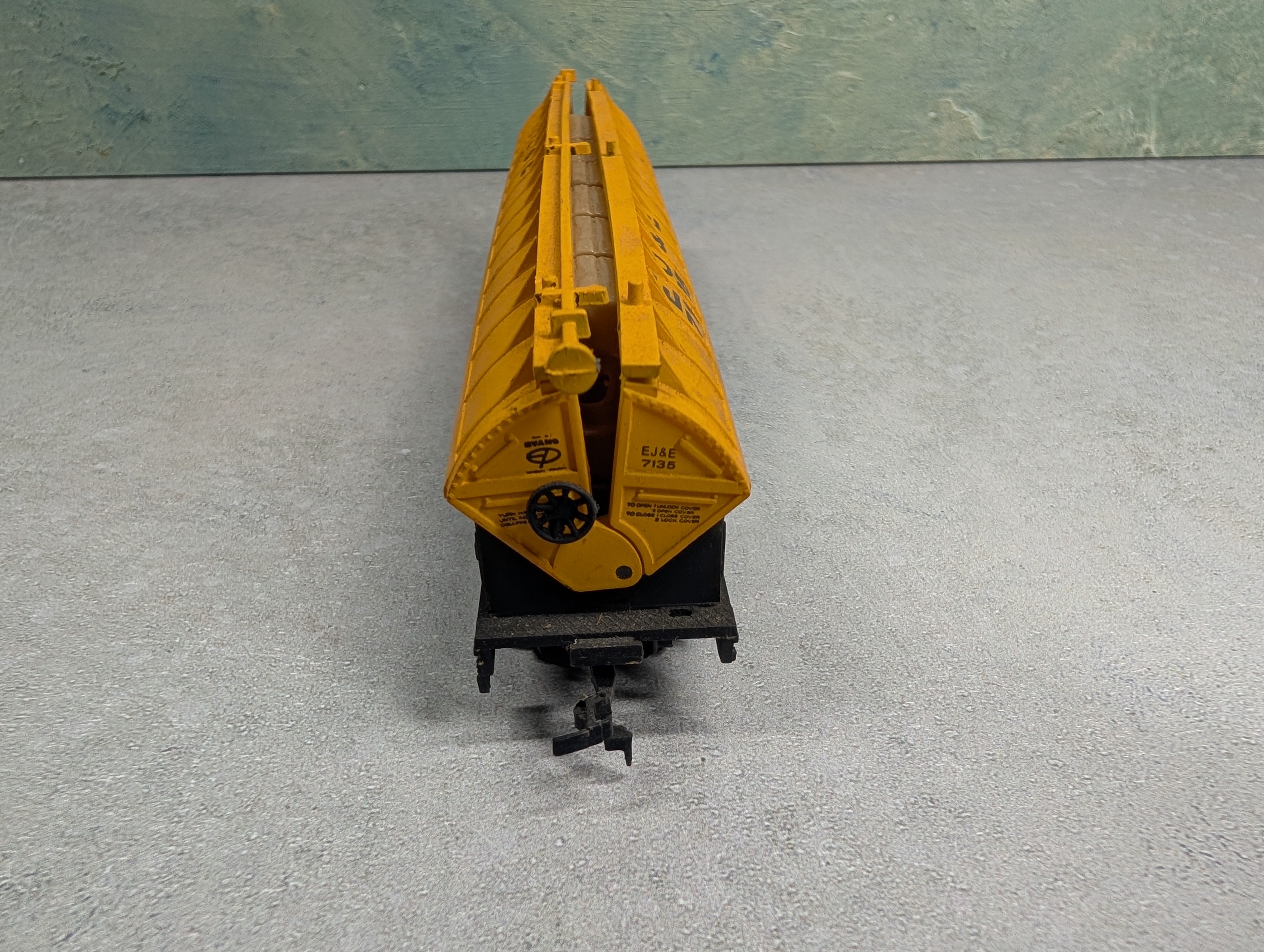 USED HO Scale Cable Dispensing Car Elgin Joliet & Eastern EJ&E #7135