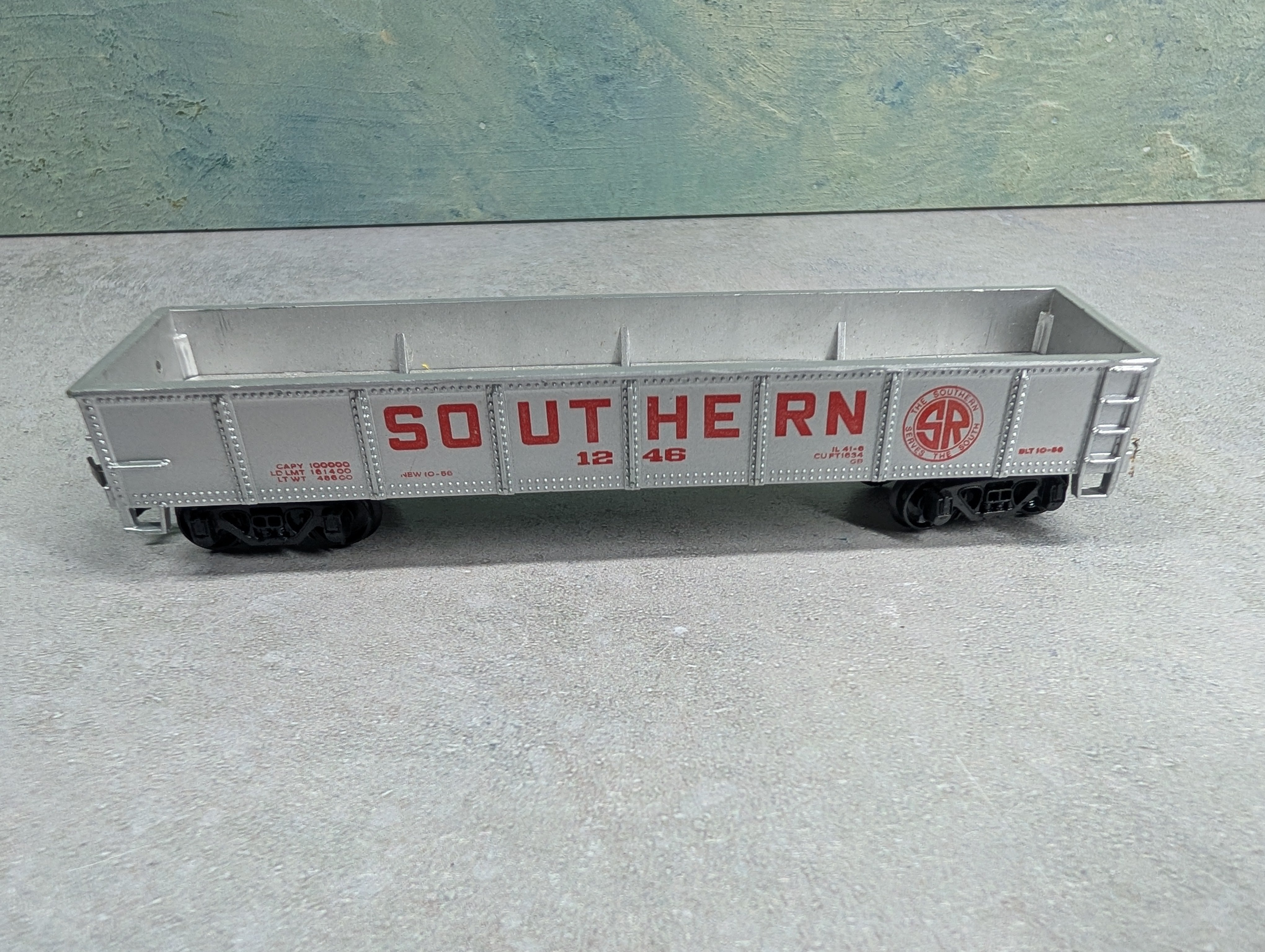 USED Bachmann HO Scale Gondola Southern #1246
