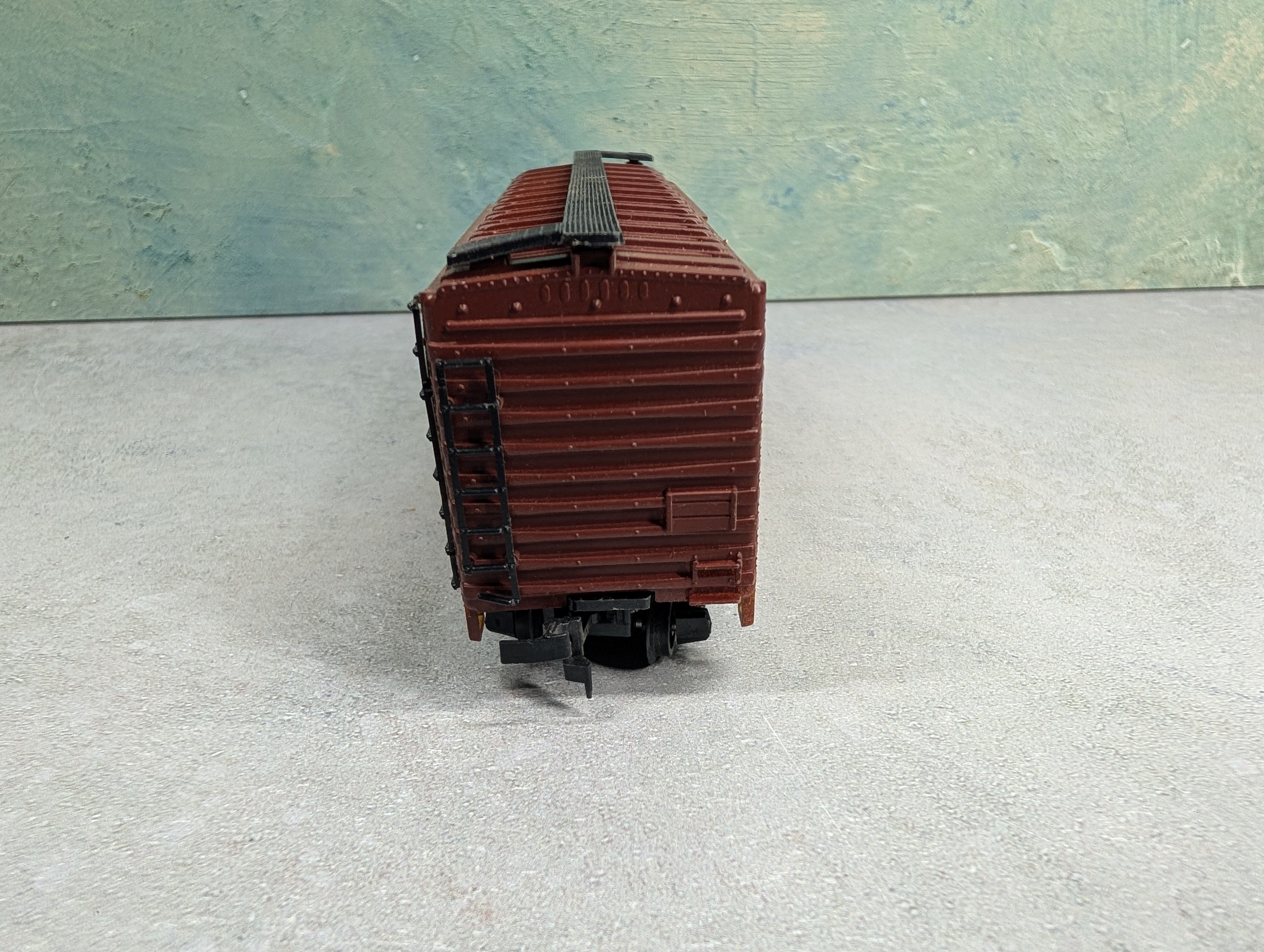 USED AHM HO Scale 40' Box Car American Refrigerator Transit ART #36016