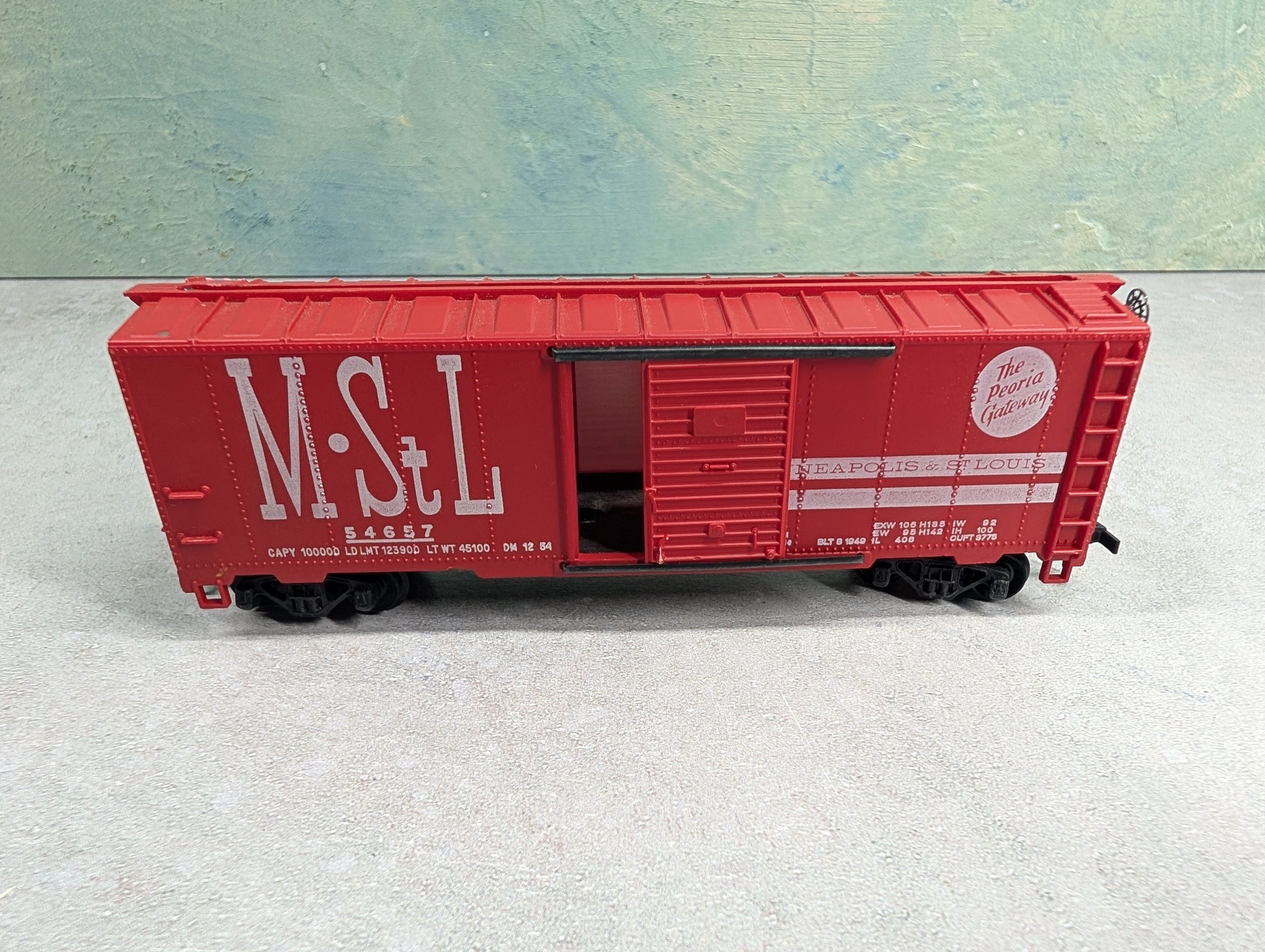 USED Mantua HO Scale 40' Box Car MSTL #54657