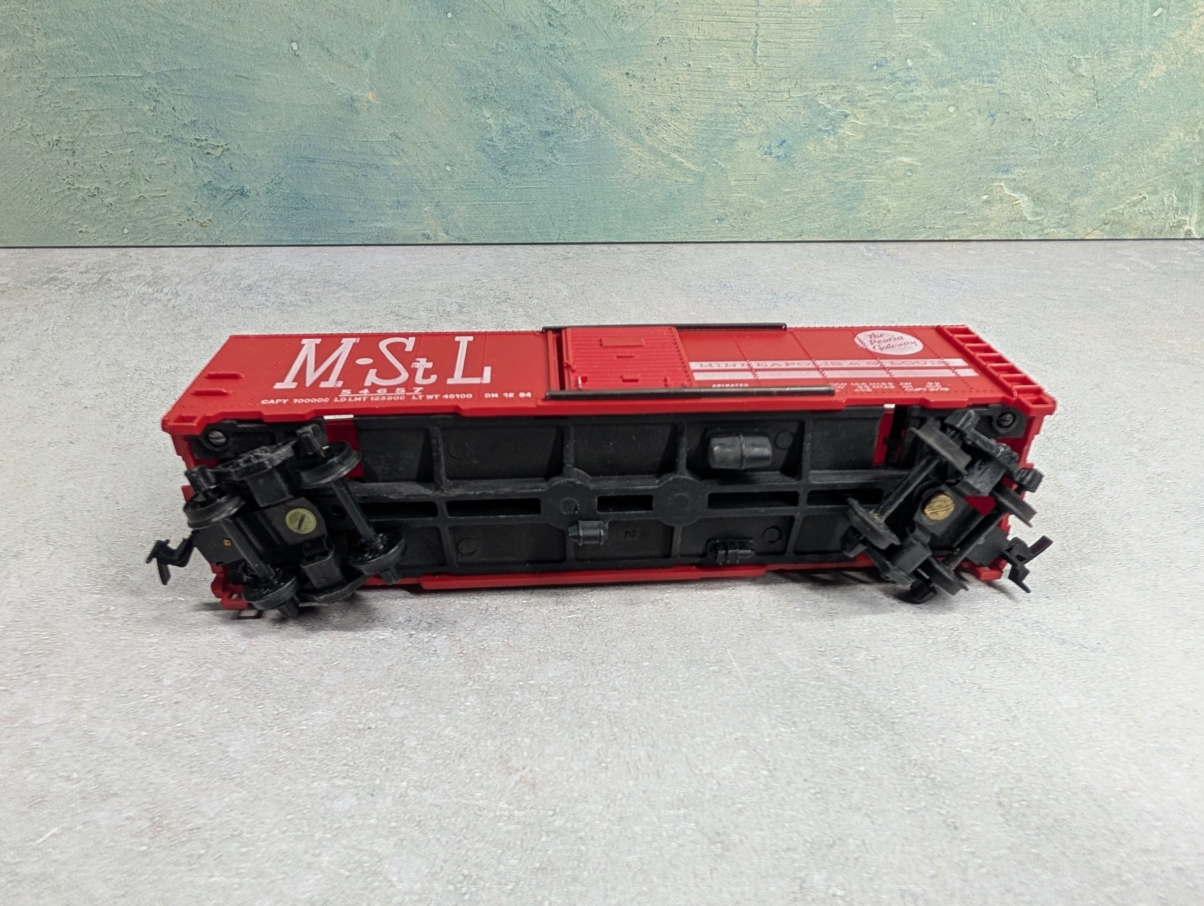 USED Mantua HO Scale 40' Box Car MSTL #54657
