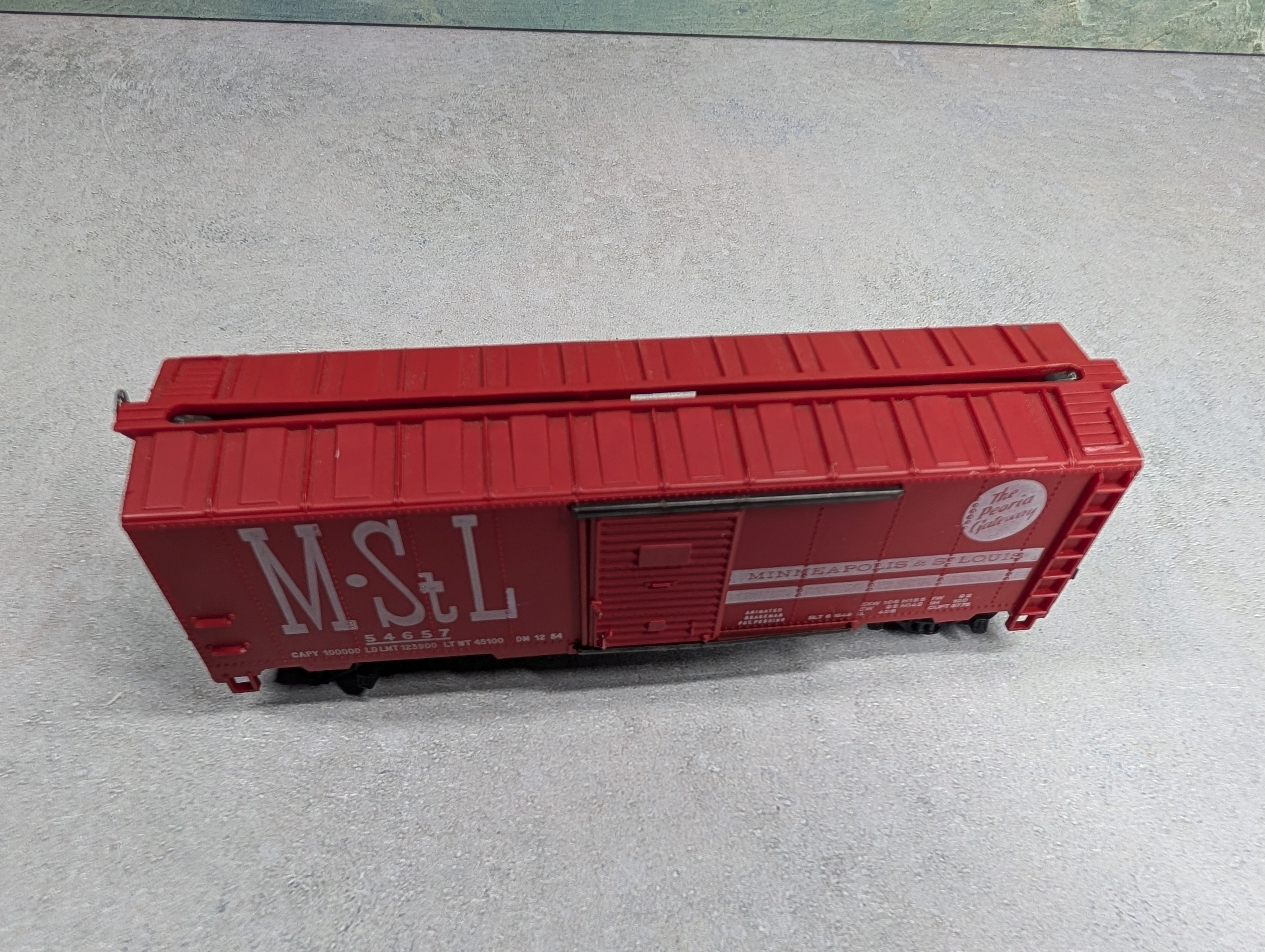 USED Mantua HO Scale 40' Box Car MSTL #54657