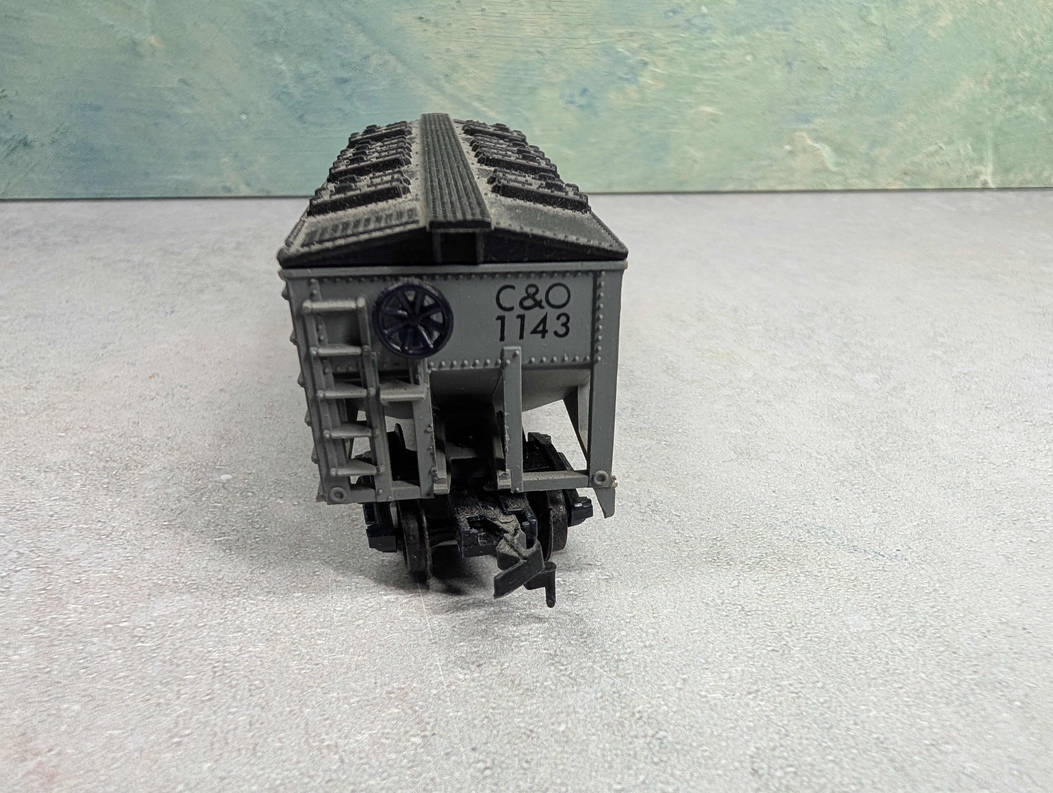 USED HO Scale Hopper Chesapeake and Ohio C&O #1143