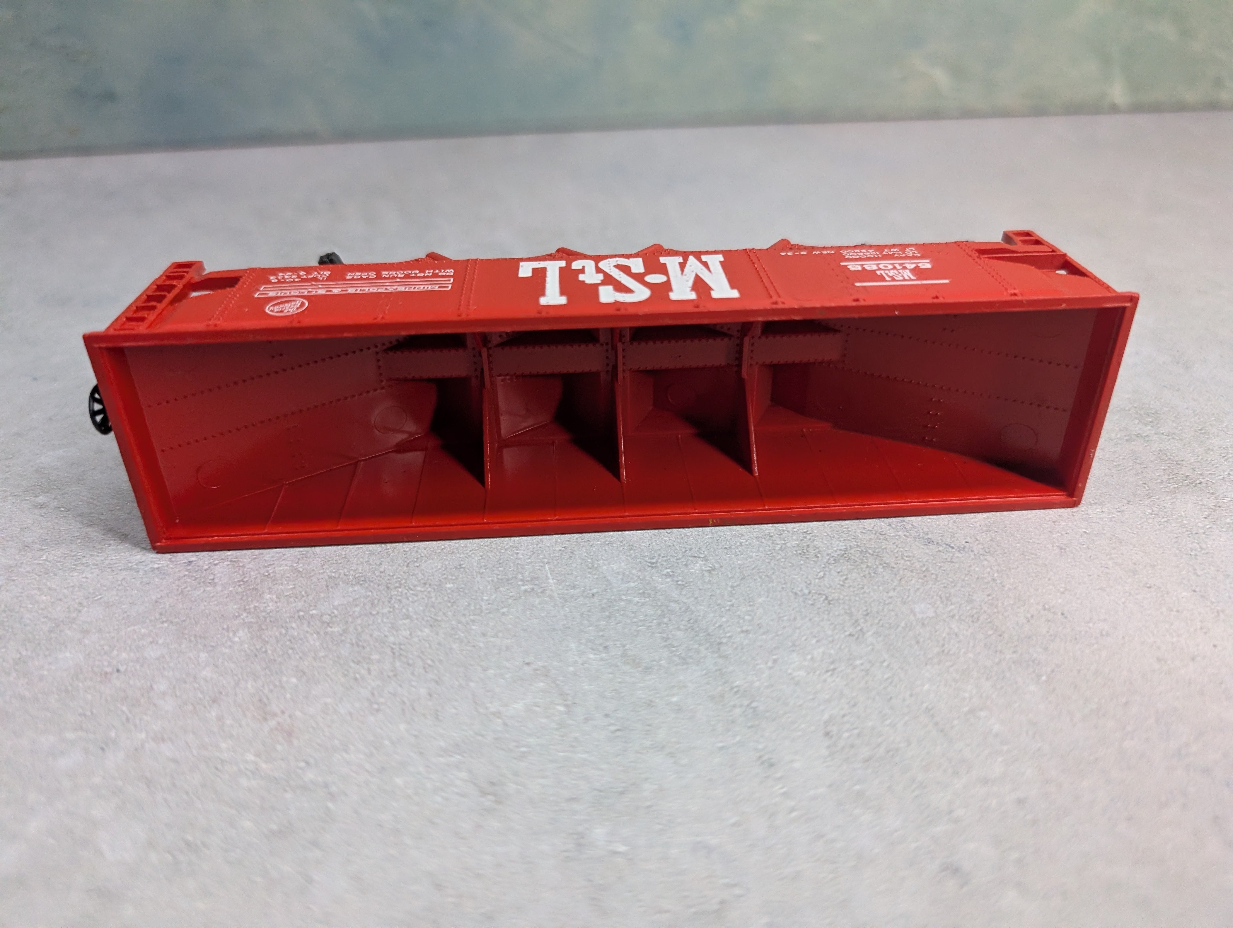 USED Bachmann HO Scale Open Hopper MSTL #541085