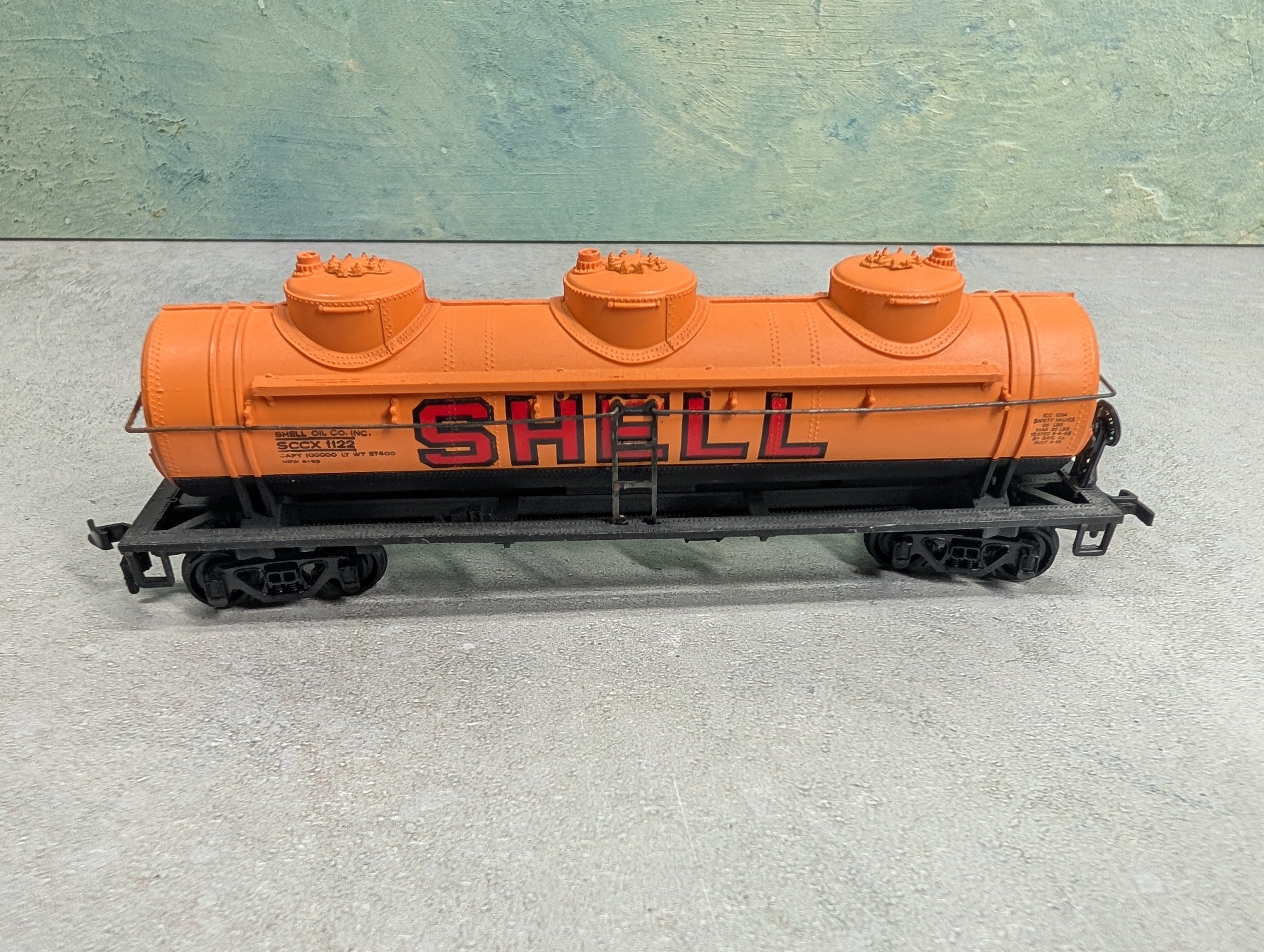USED Bachmann HO Scale Tank Car Shell SCCX #1122