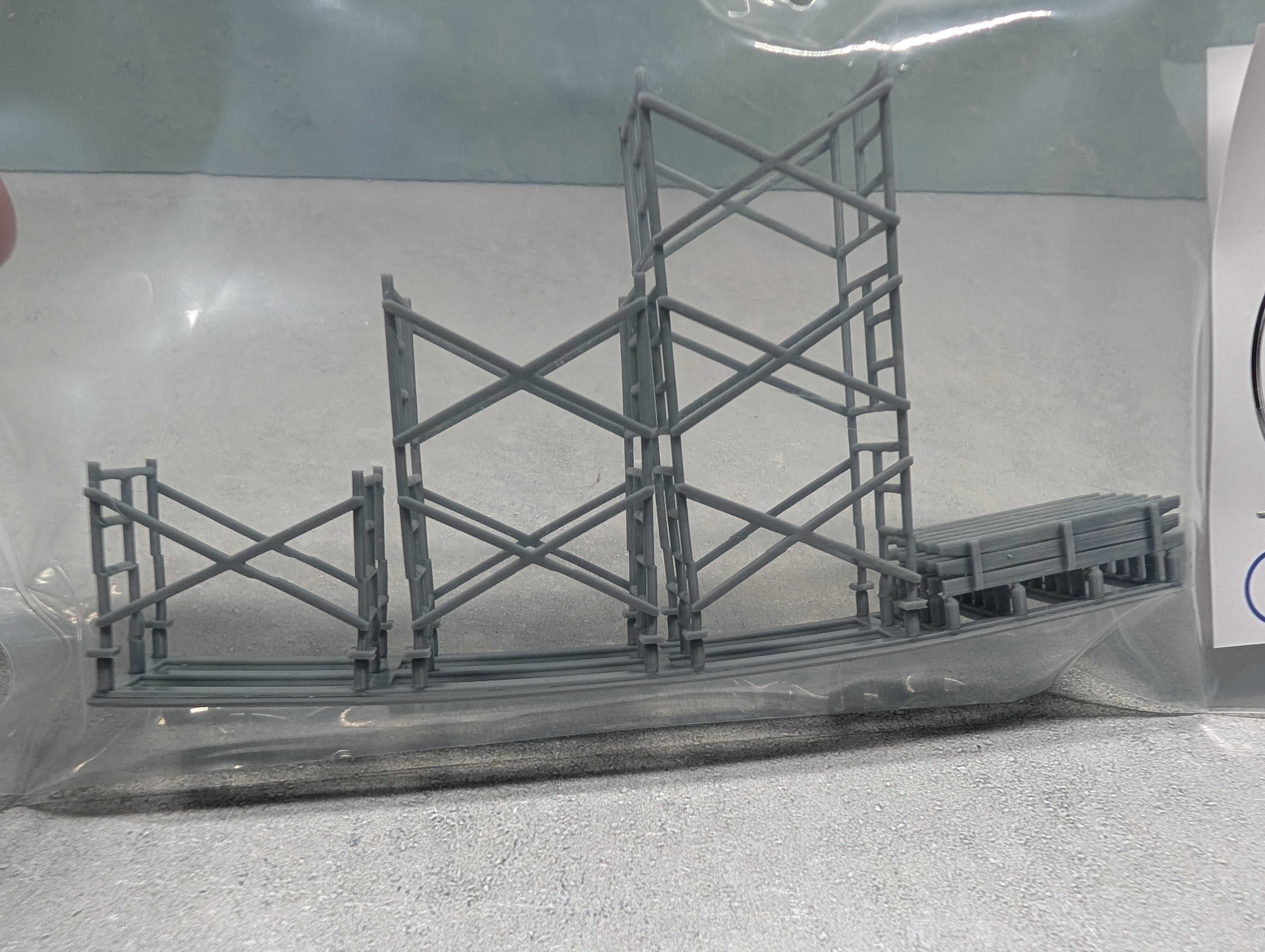 Whistle Stop Models HO1020 HO Scale Scaffold, Resin 3D Printed, Highly Detailed