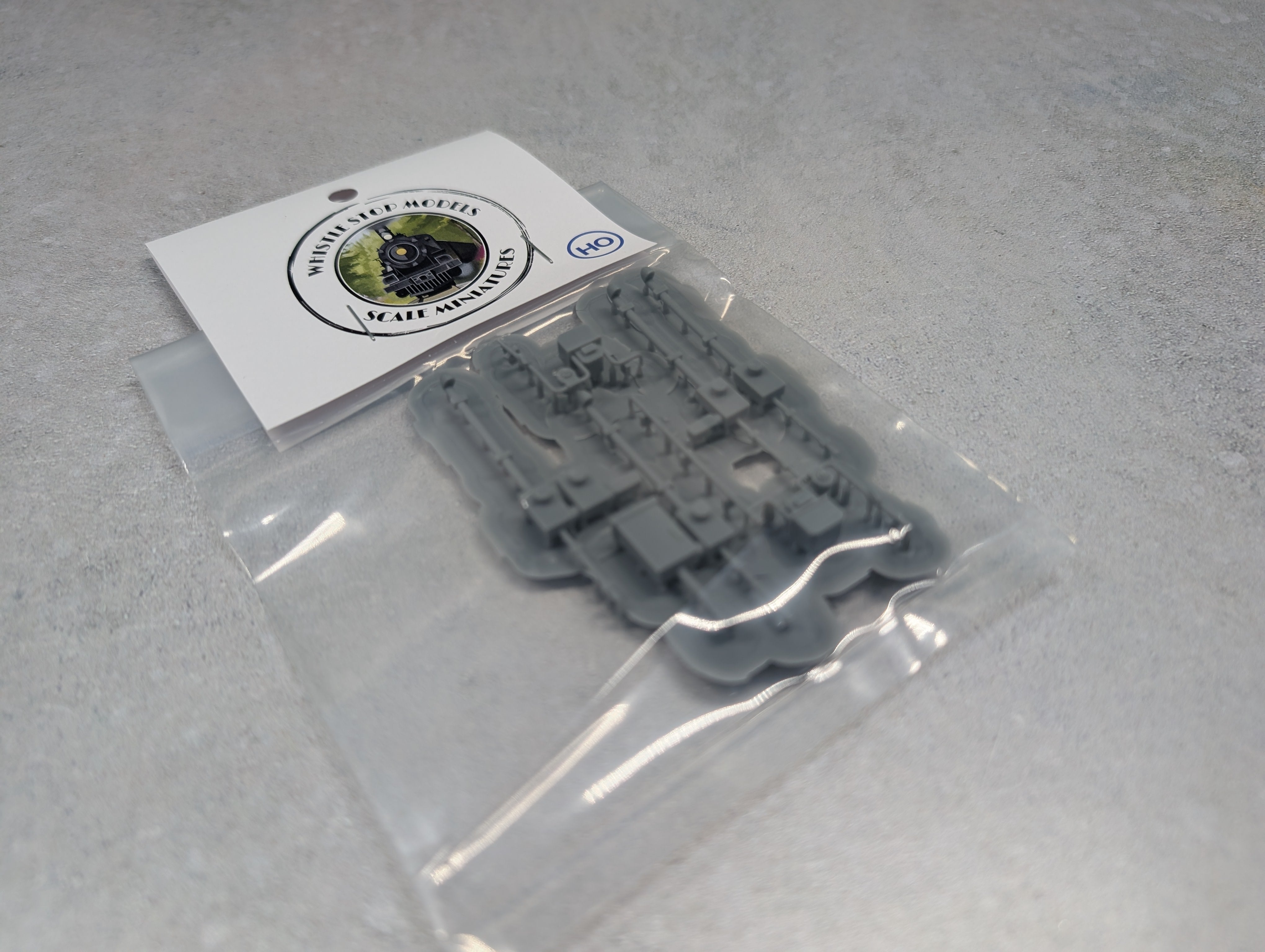 Whistle Stop Models HO1000 HO Scale Utility Meter, Resin 3D Printed, Highly Detailed