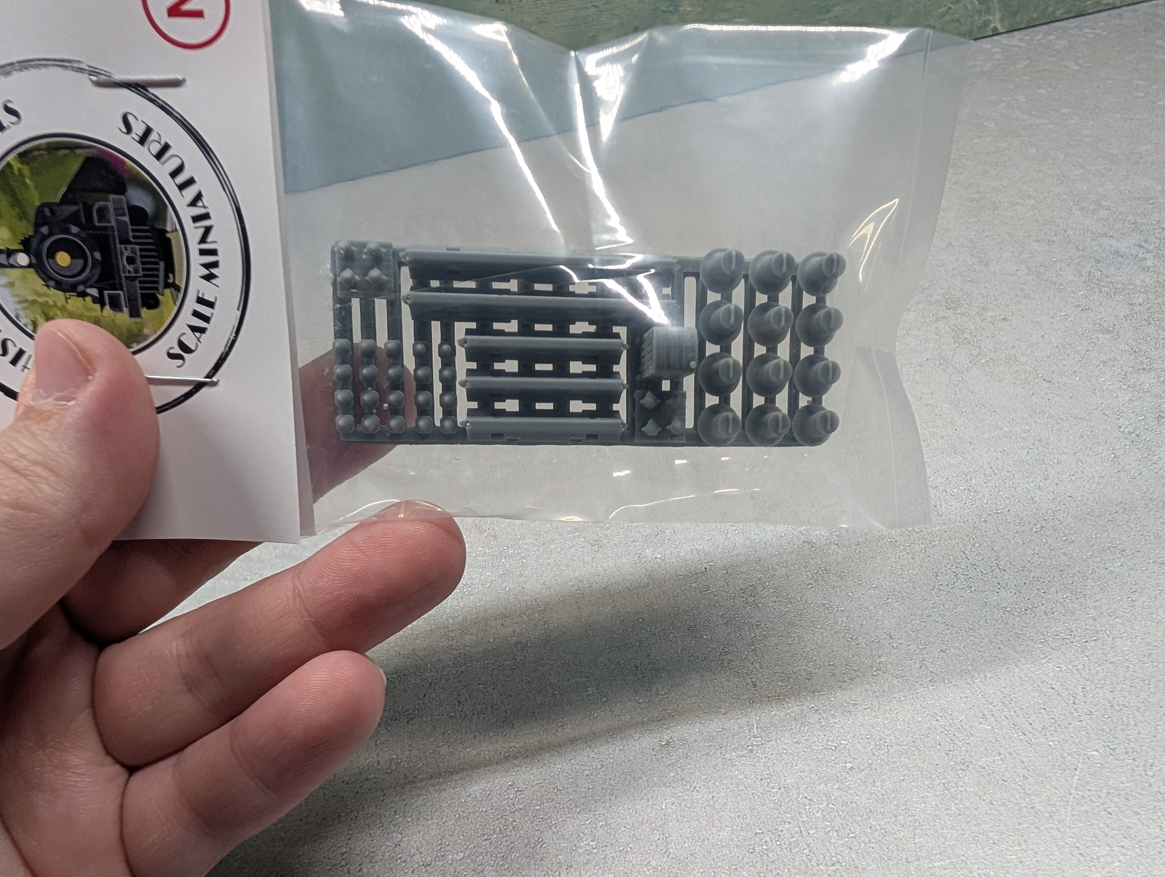 Whistle Stop Models N2201 N Scale Construction Set, Resin 3D Printed, Highly Detailed