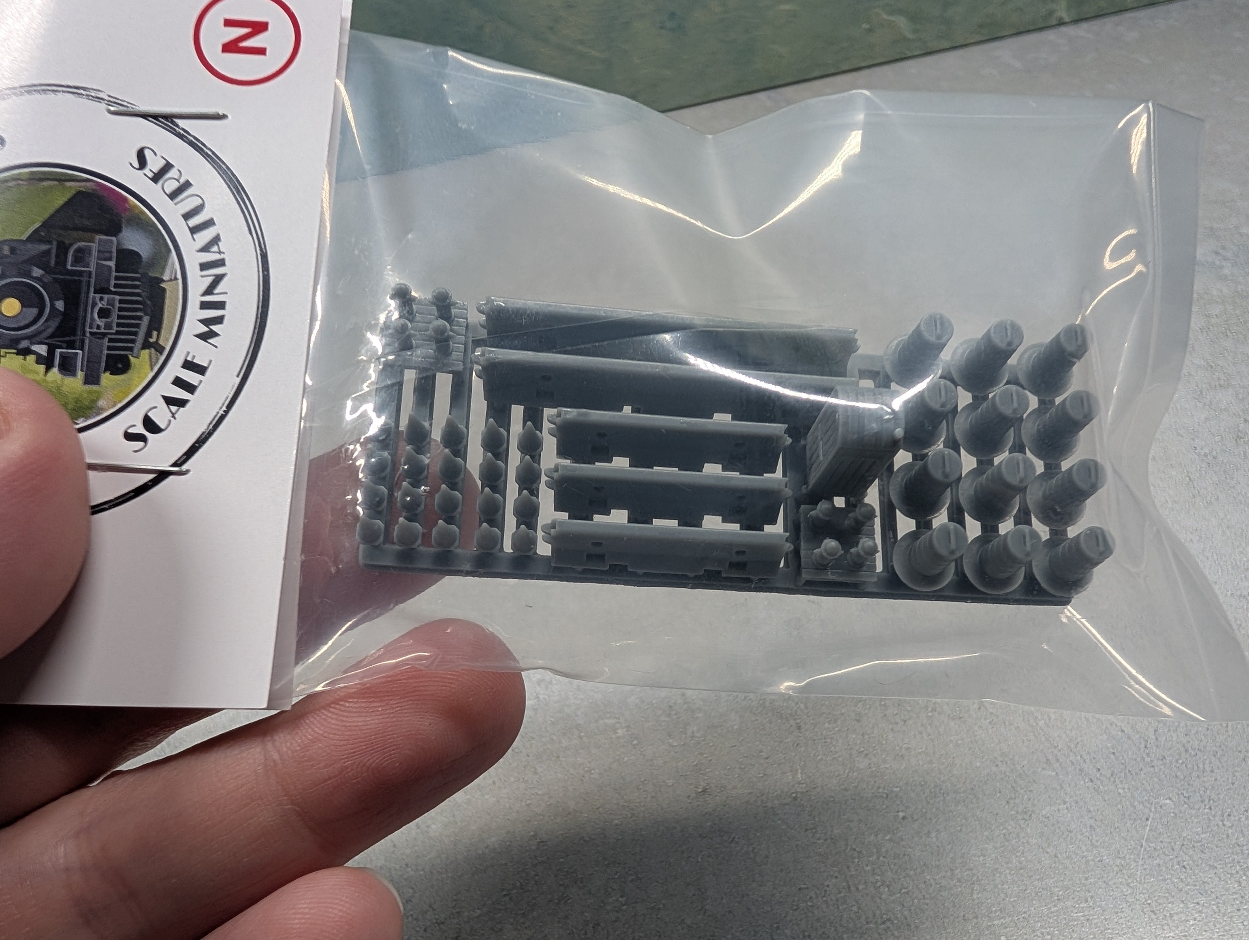 Whistle Stop Models N2201 N Scale Construction Set, Resin 3D Printed, Highly Detailed