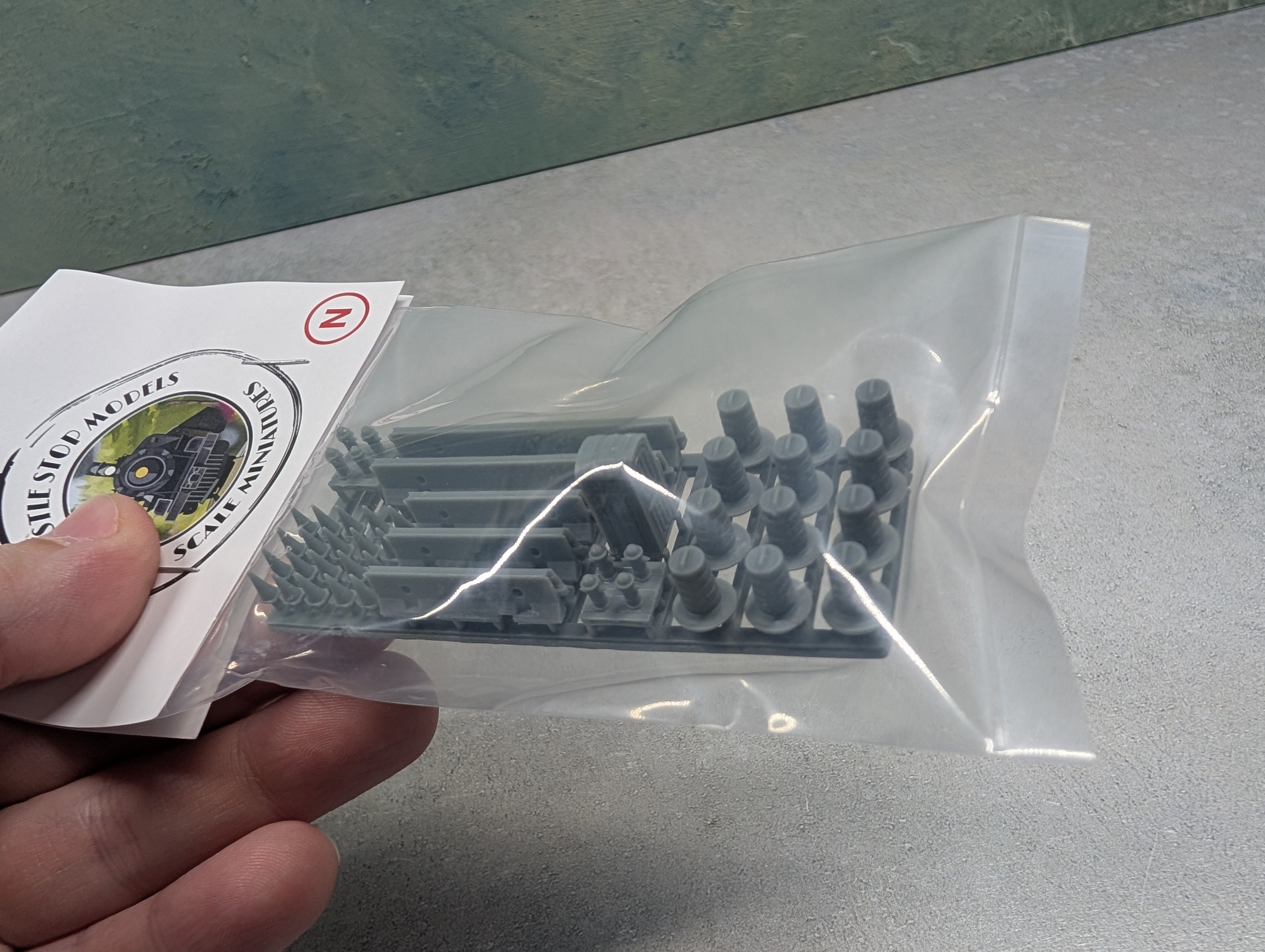 Whistle Stop Models N2201 N Scale Construction Set, Resin 3D Printed, Highly Detailed