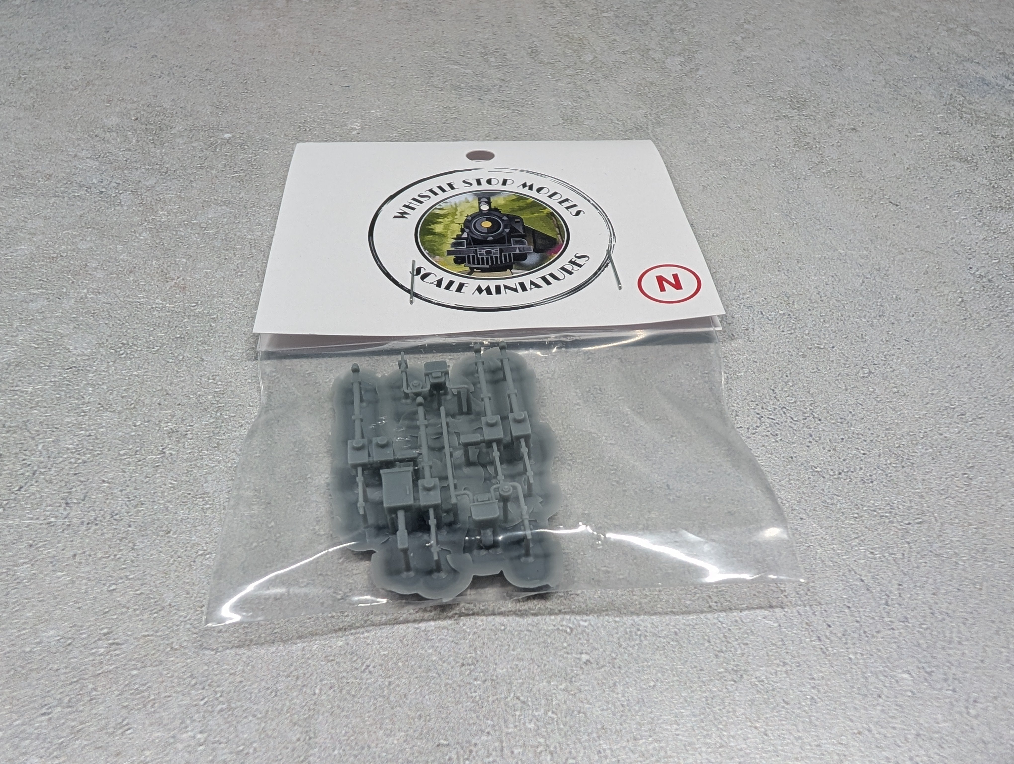 Whistle Stop Models N1000 N Scale Utility Meter, Resin 3D Printed, Highly Detailed