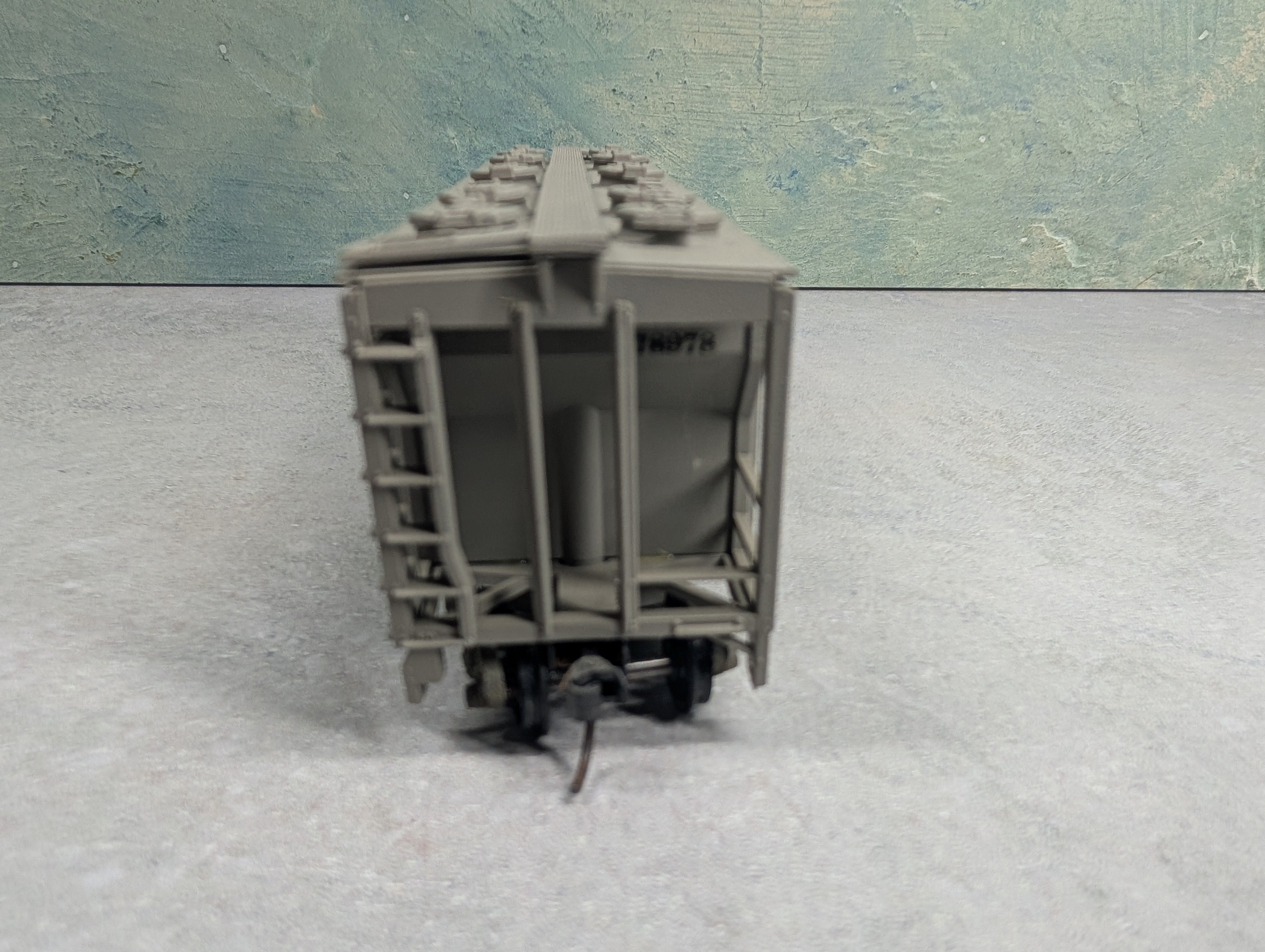 USED E&B VALLEY HO Scale PS-2 Covered Hopper, Robins Rails/Bev-Bel Reading RDG #78978