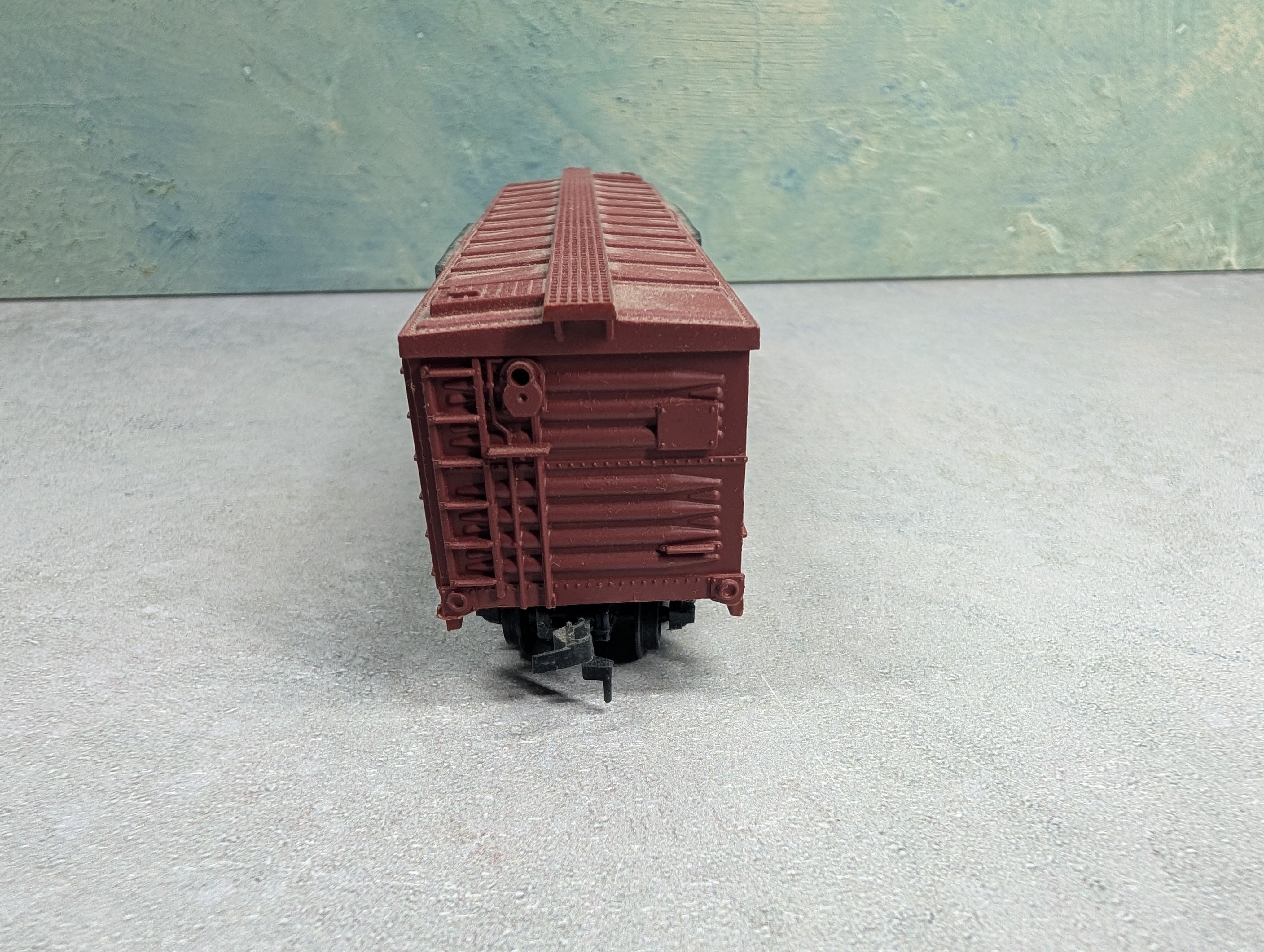 USED HO Scale Cattle Stock Car Santa Fe ATSF #51450