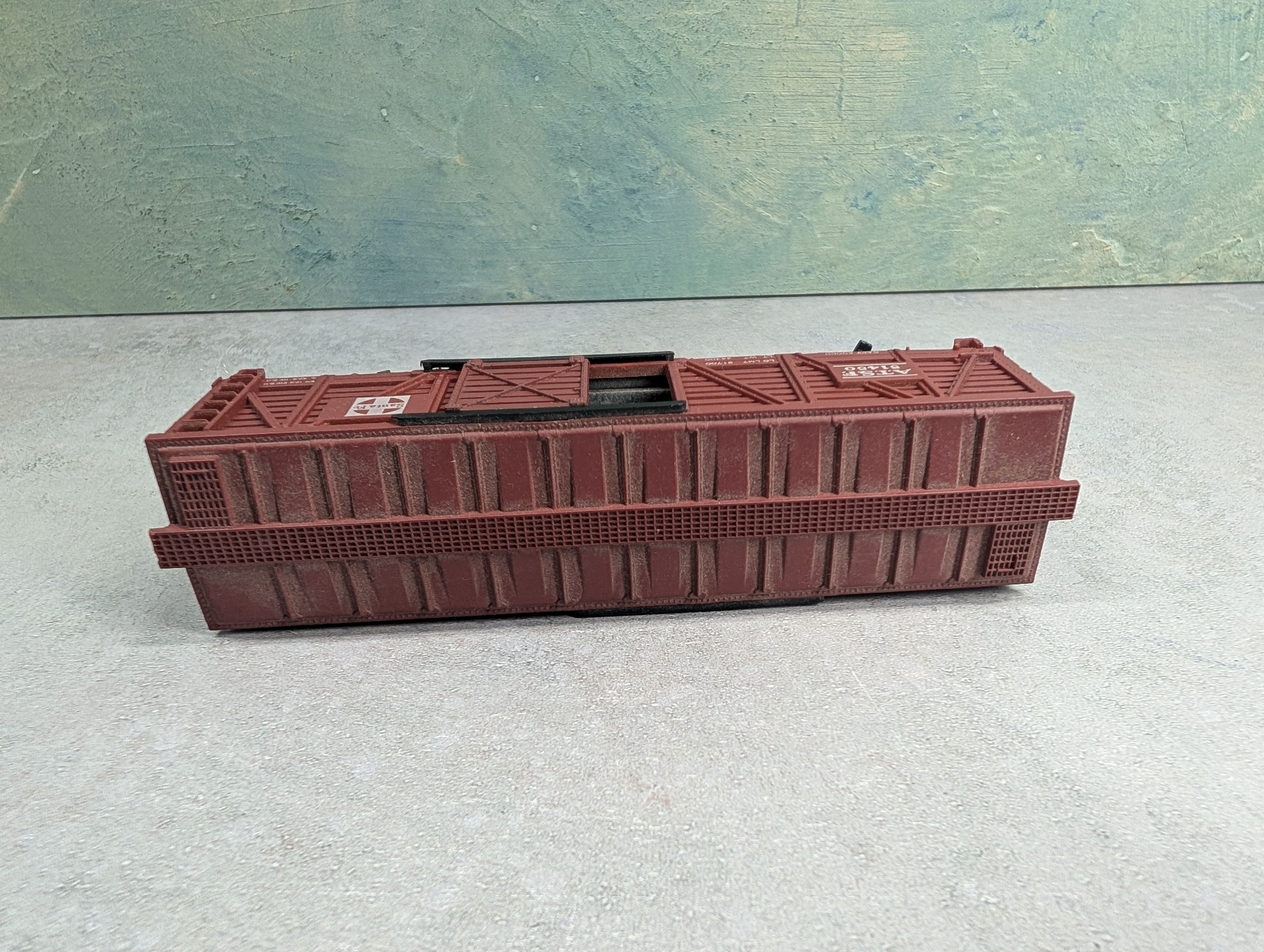 USED HO Scale Cattle Stock Car Santa Fe ATSF #51450