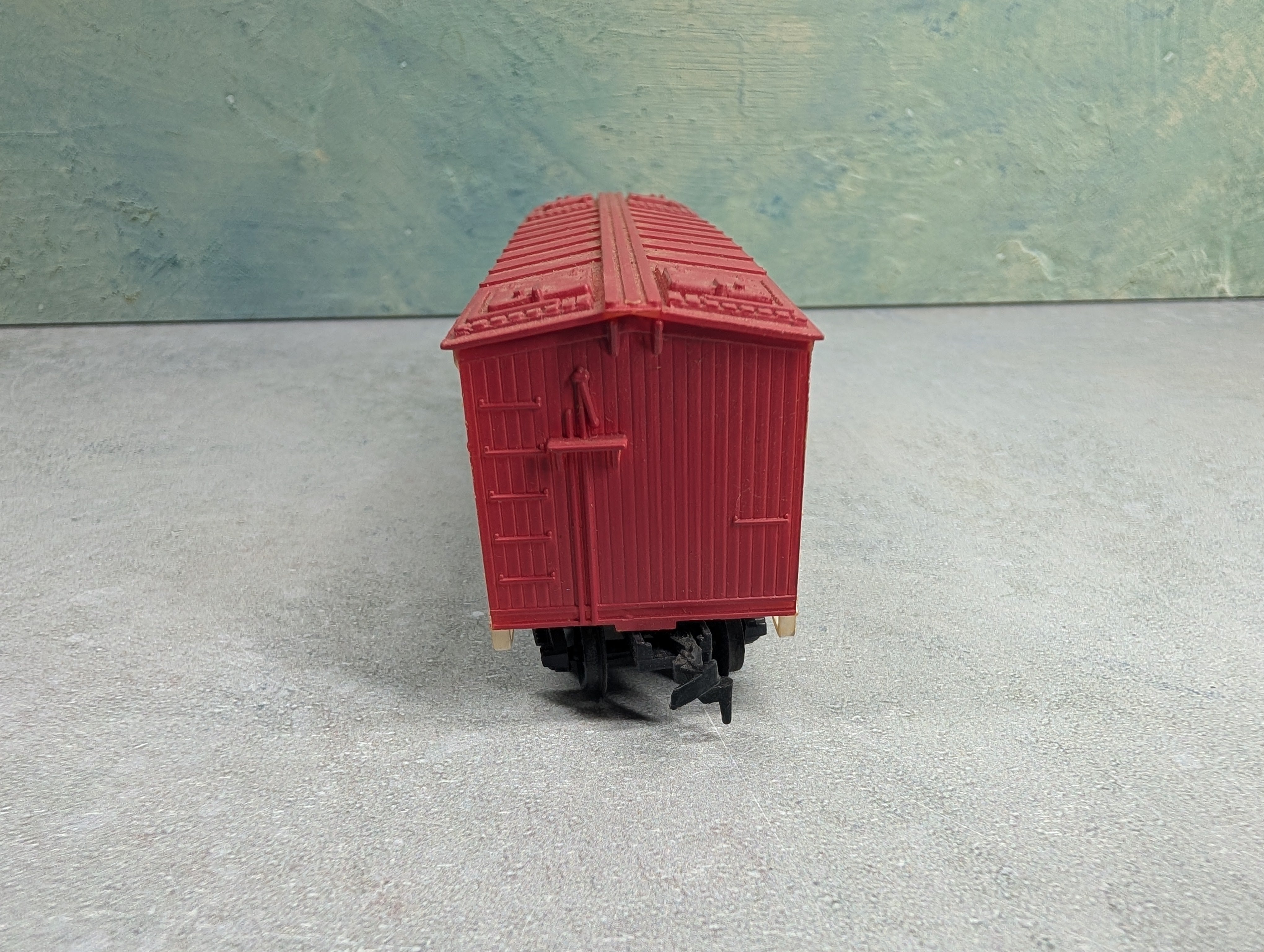 USED HO Scale Wooden Billboard Box Car Miller High Life Beer