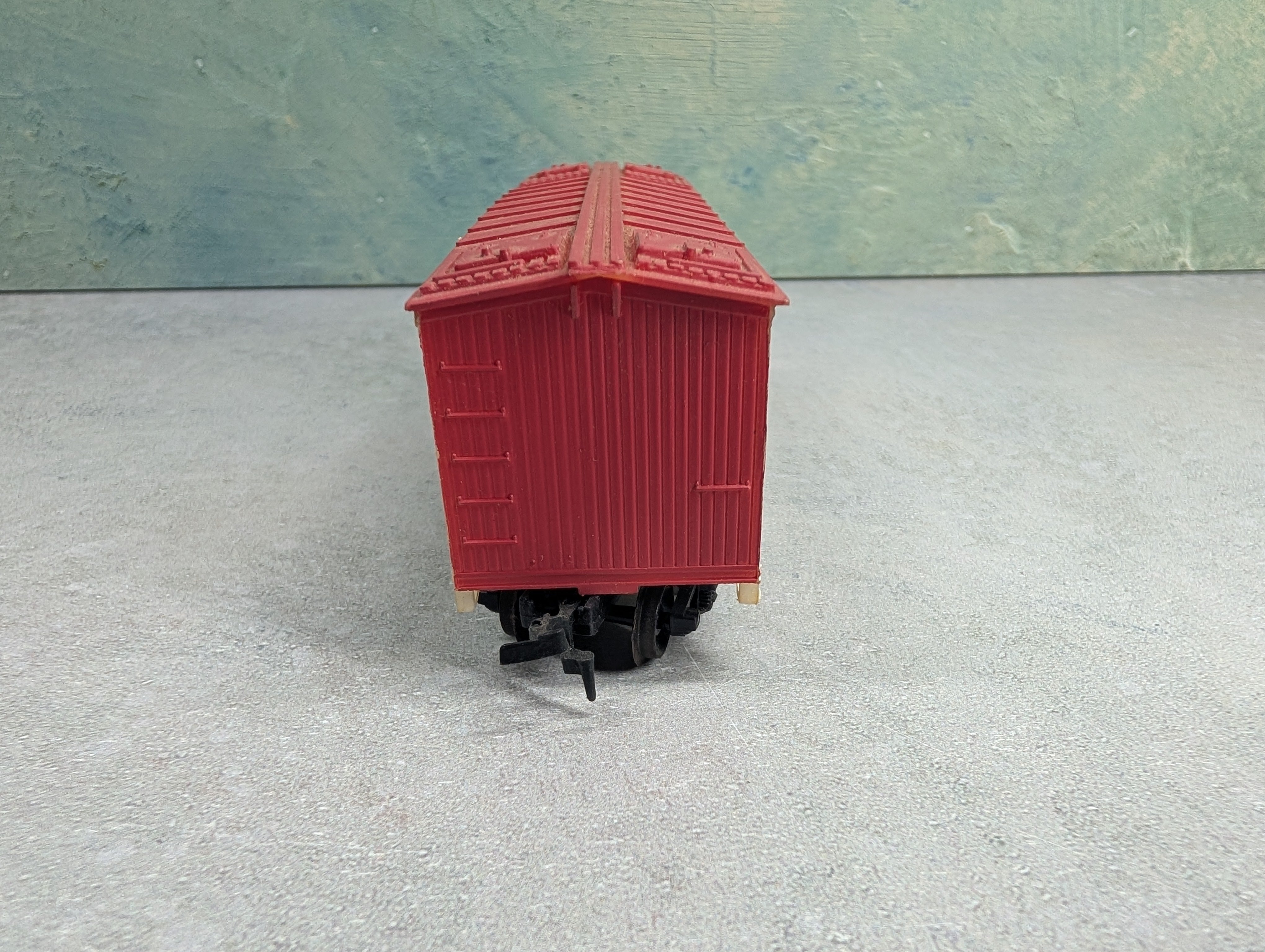 USED HO Scale Wooden Billboard Box Car Miller High Life Beer