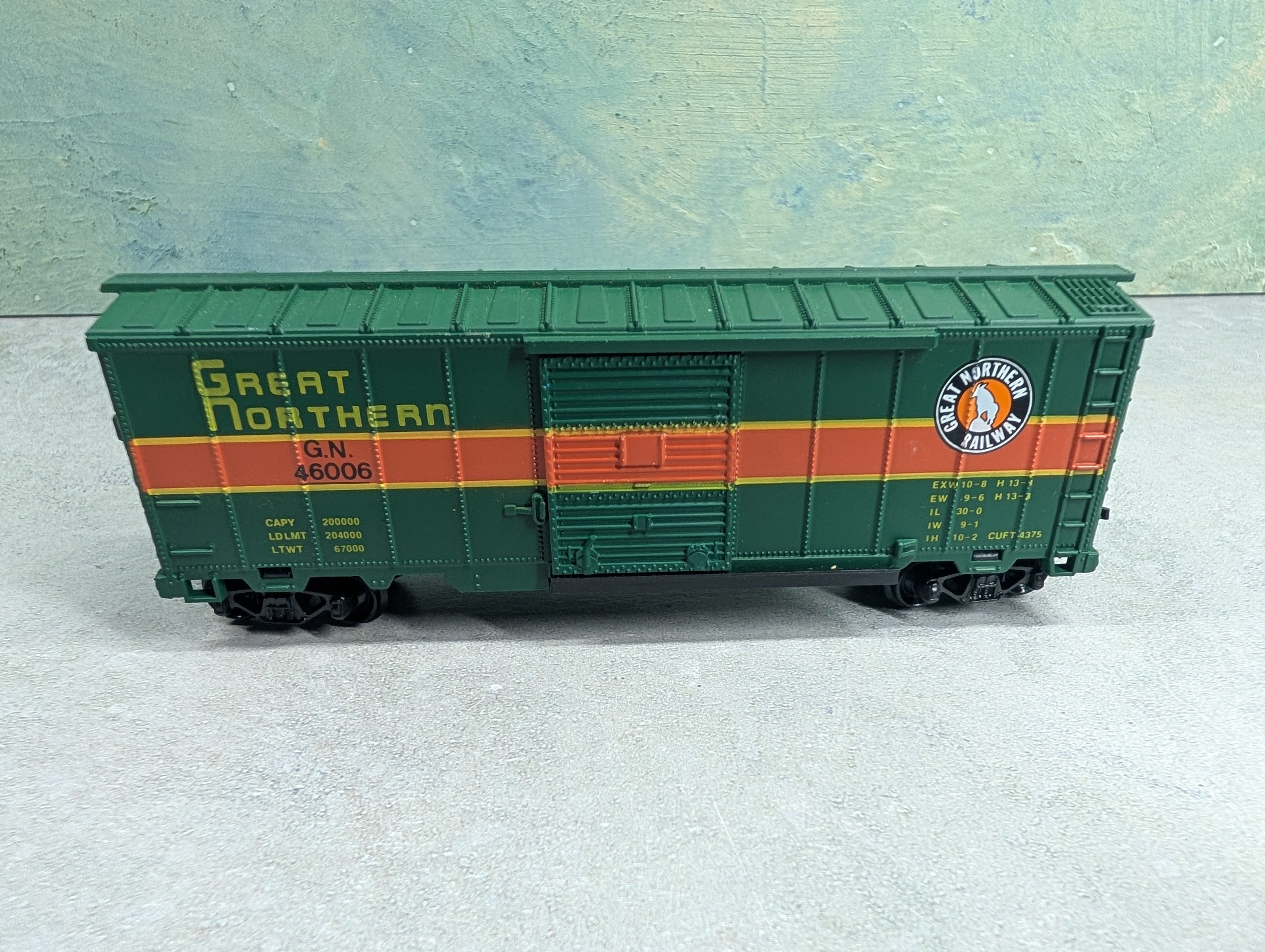 USED HO Scale 40' Box Car Great Northern GN #46006