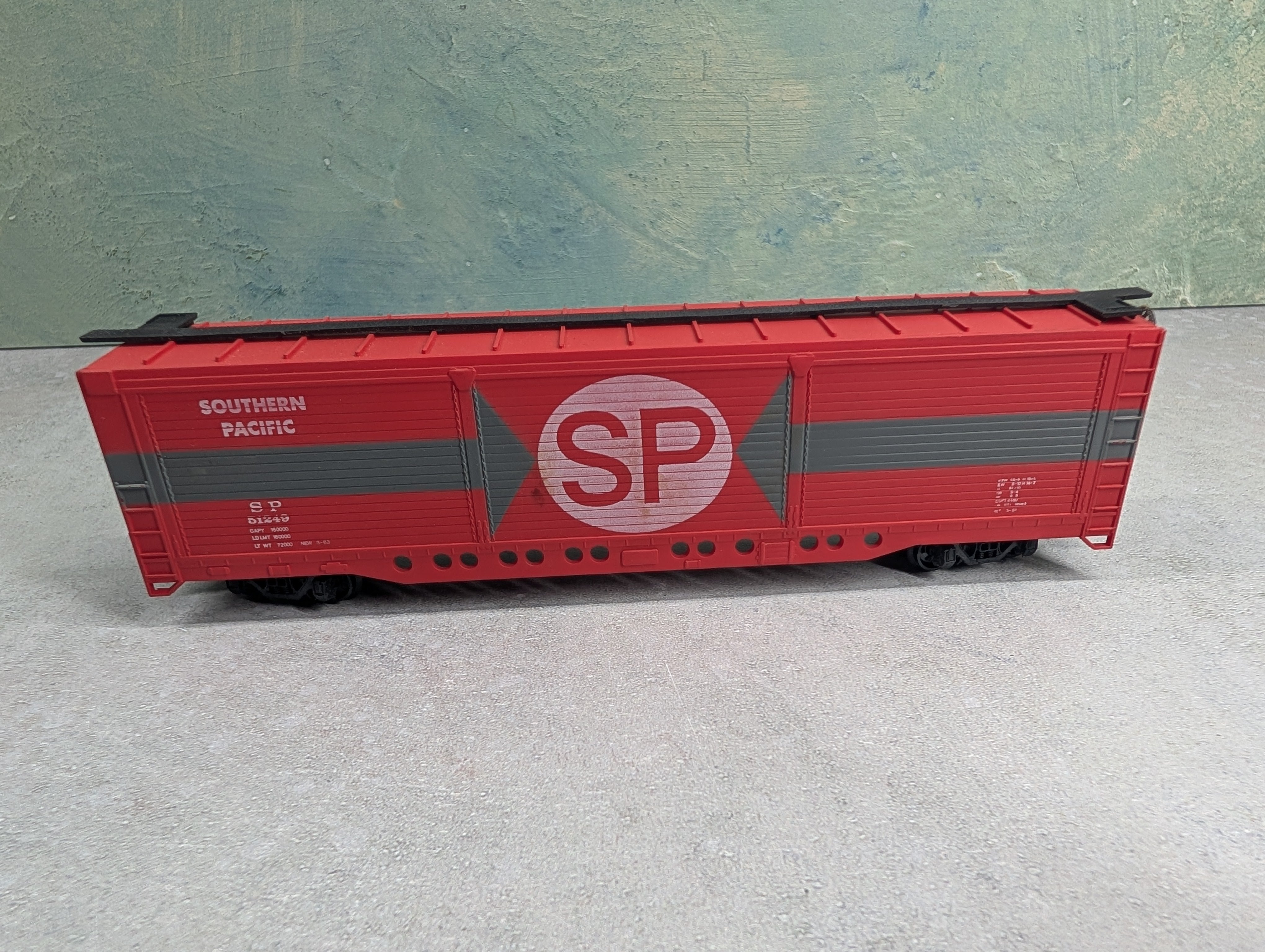 USED AHM HO Scale 55' All Door Box Car Southern Pacific SP #51249