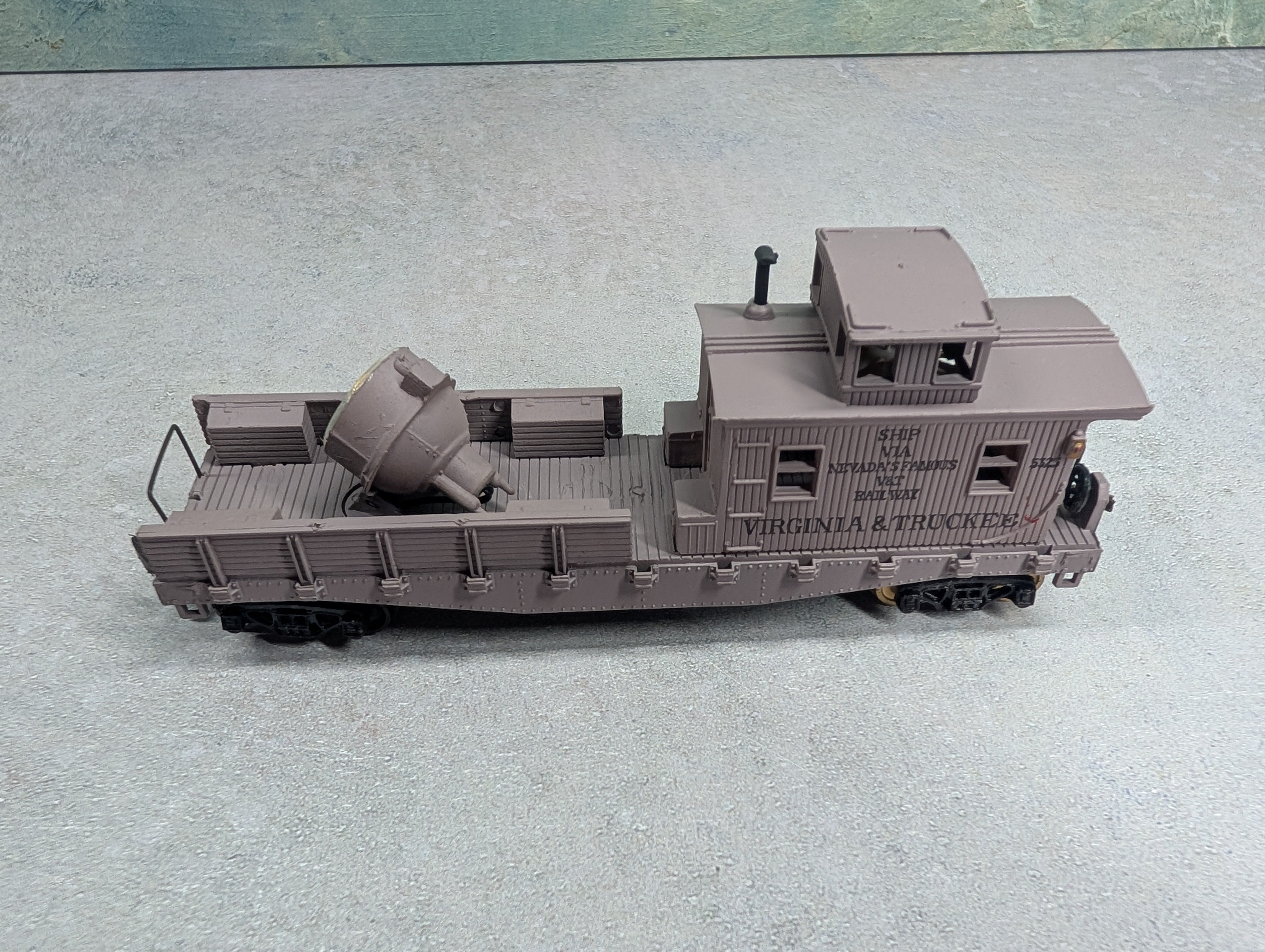 USED Life-Like HO Scale Searchlight Car Virginia and Truckee V&T #5323