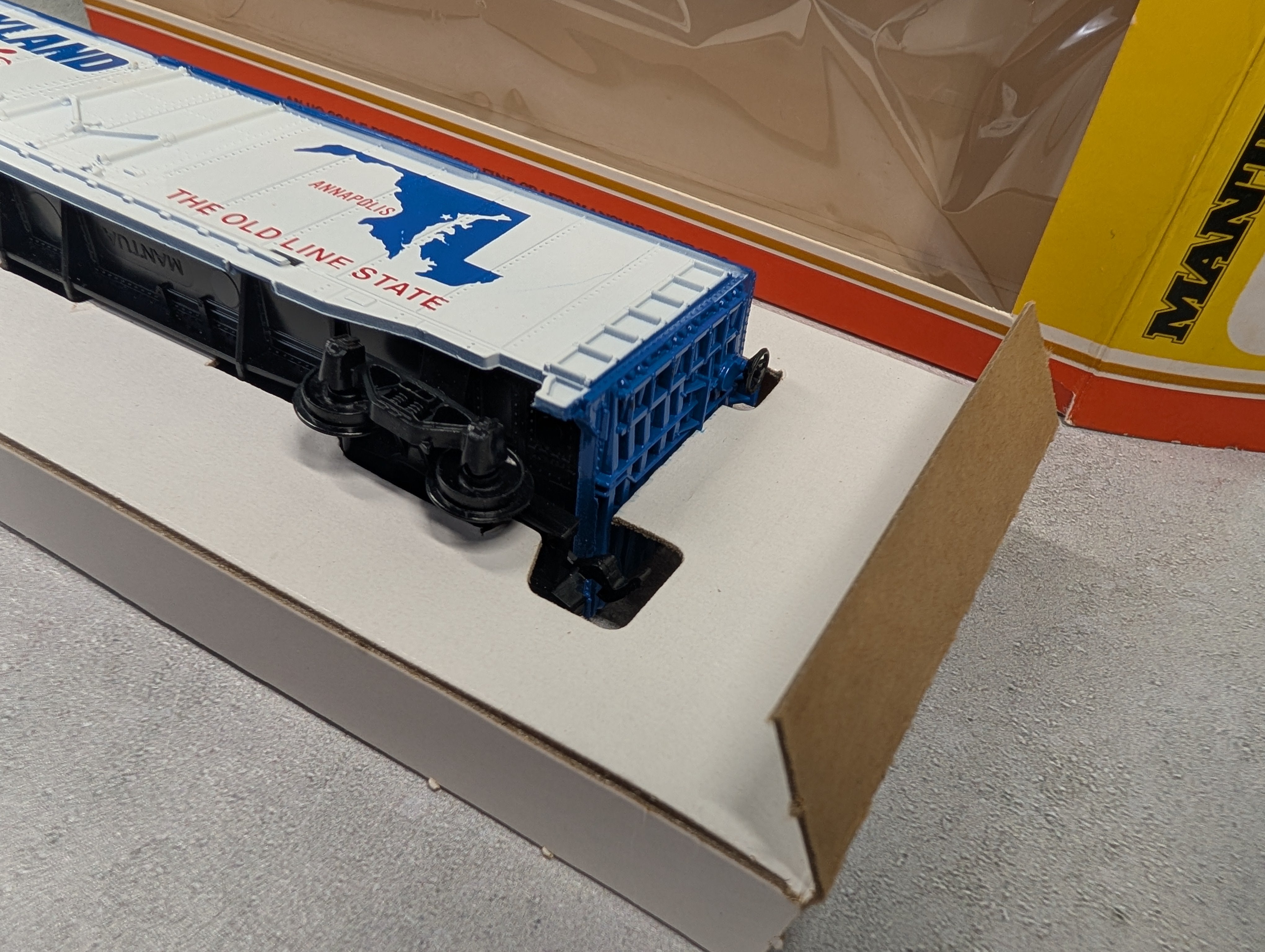 USED Mantua #711-7 HO Scale State Box Car Maryland The Old Line State