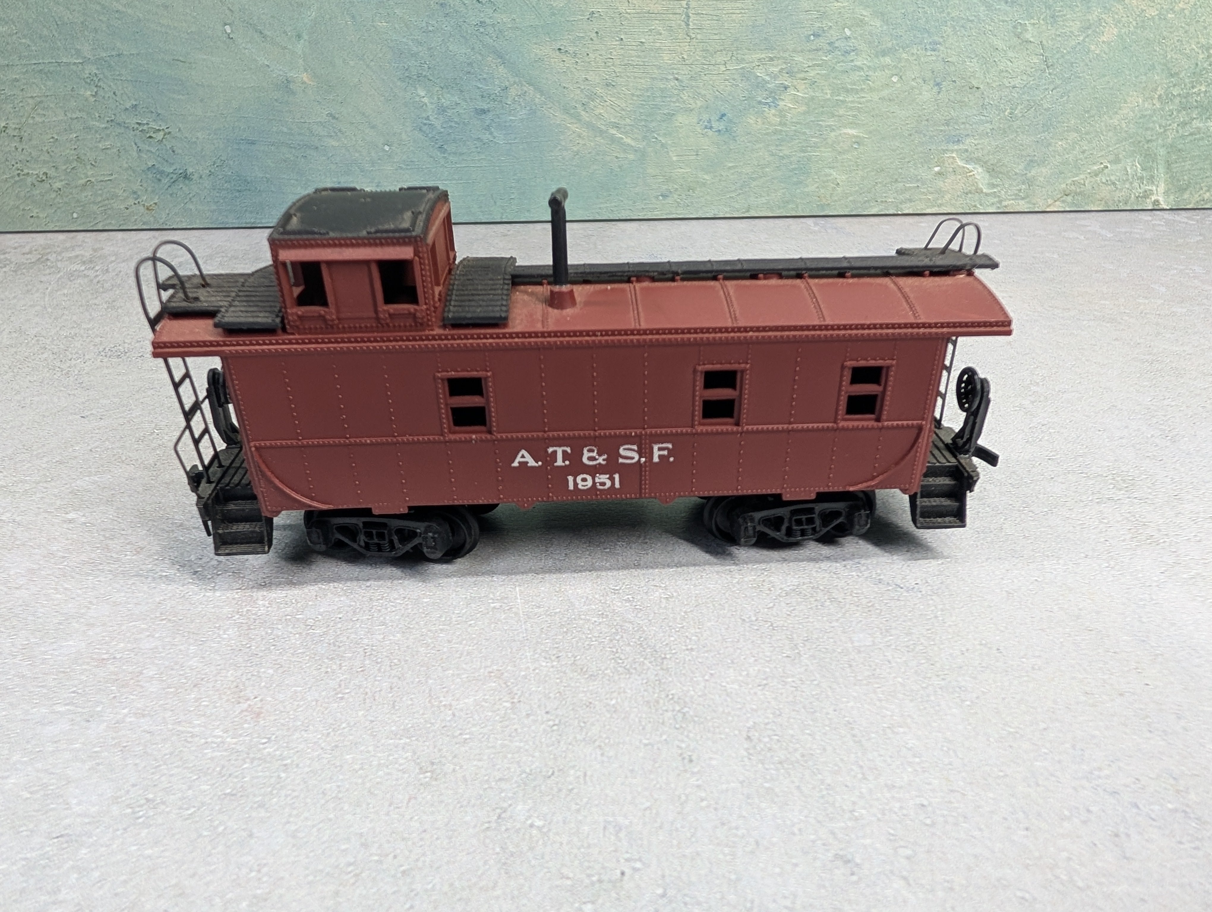 USED AHM HO Scale Caboose Santa Fe ATSF #1951