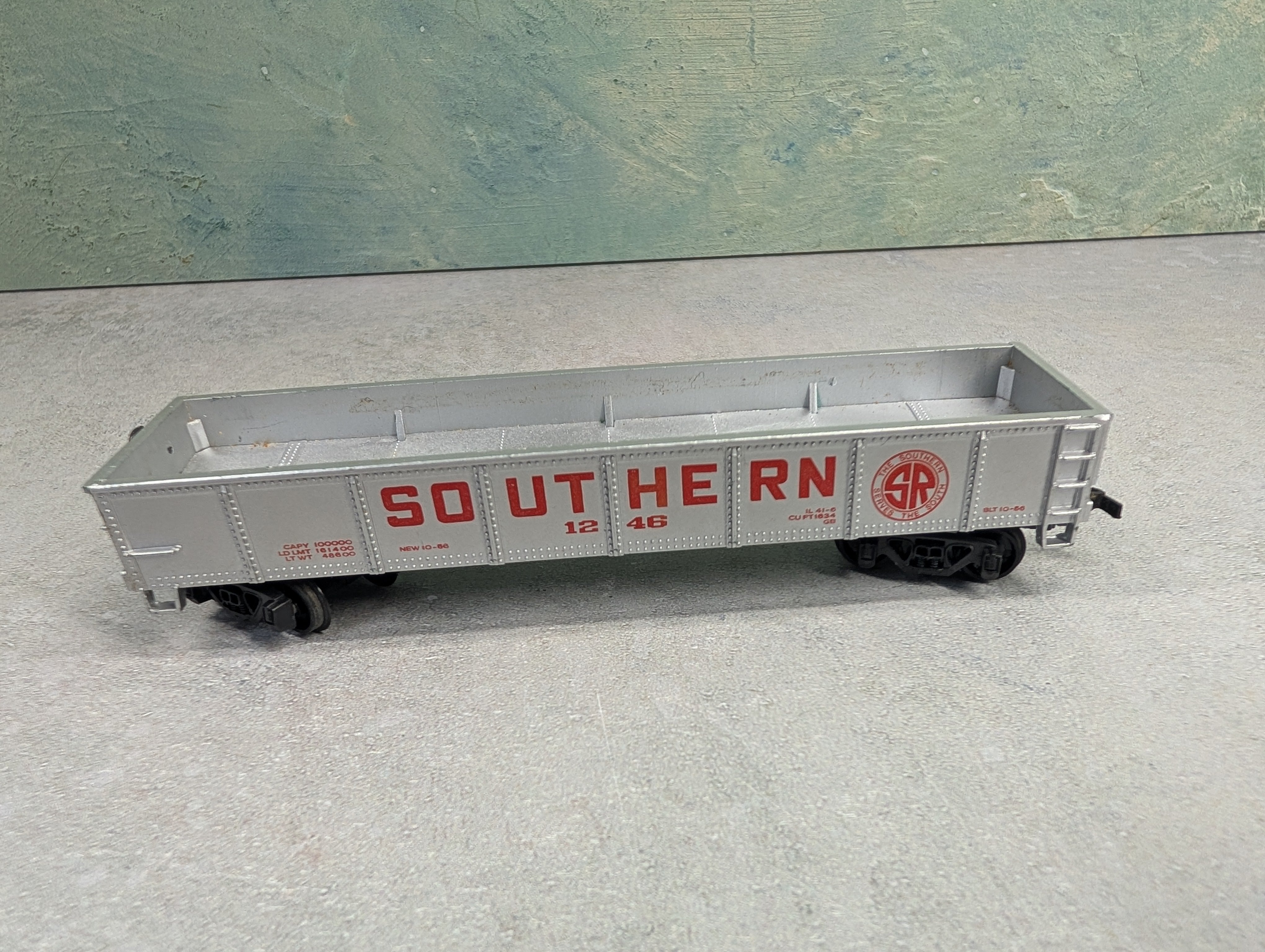 USED AHM HO Scale 40' Gondola Southern #1246